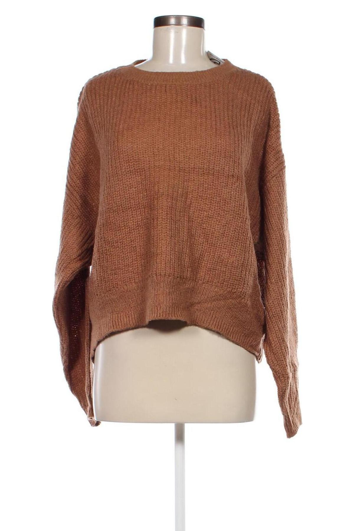 Damski sweter H&M L.O.G.G., Rozmiar M, Kolor Brązowy, Cena 92,99 zł