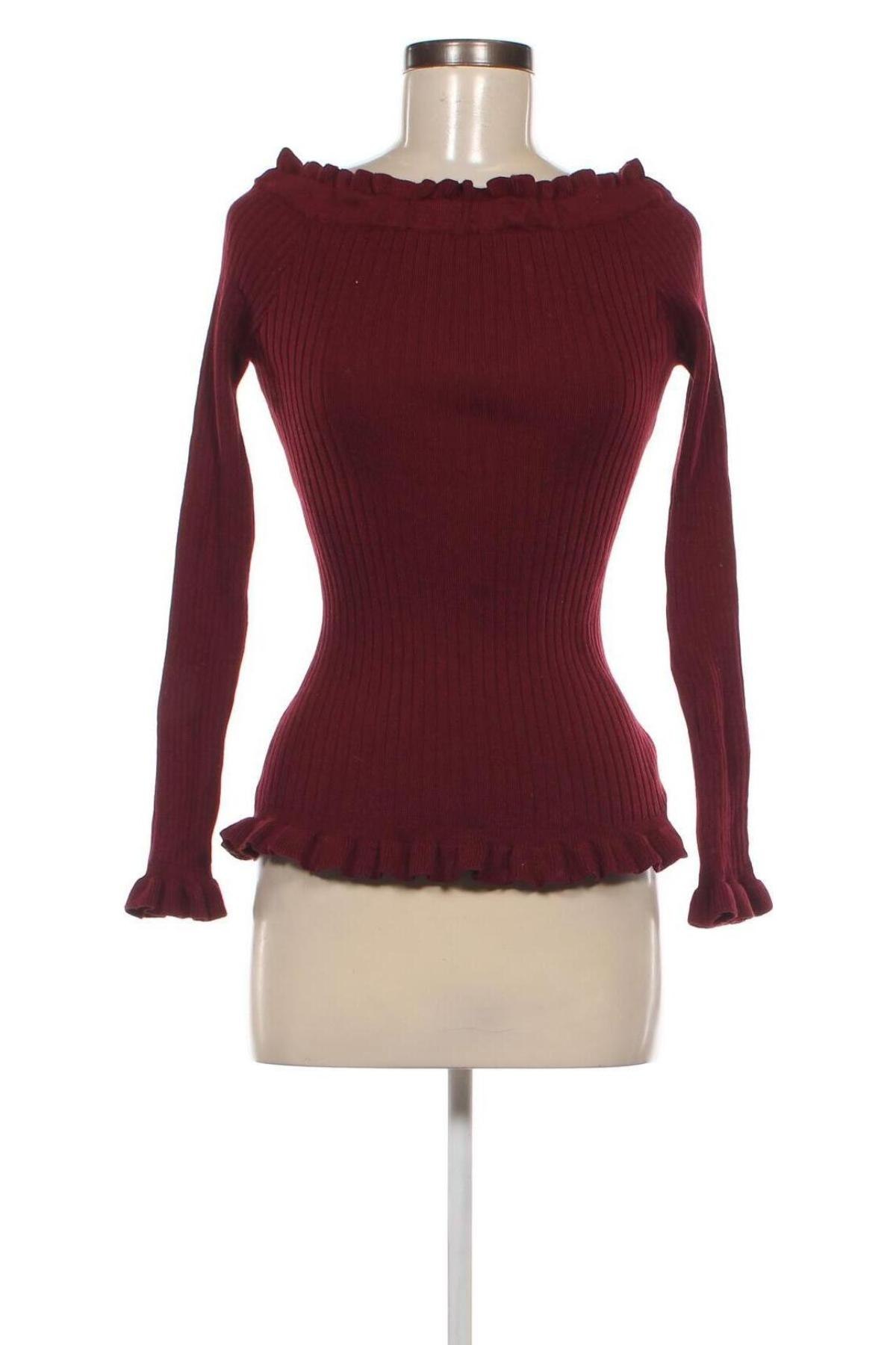 Damenpullover New Look, Größe L, Farbe Rot, Preis € 20,49