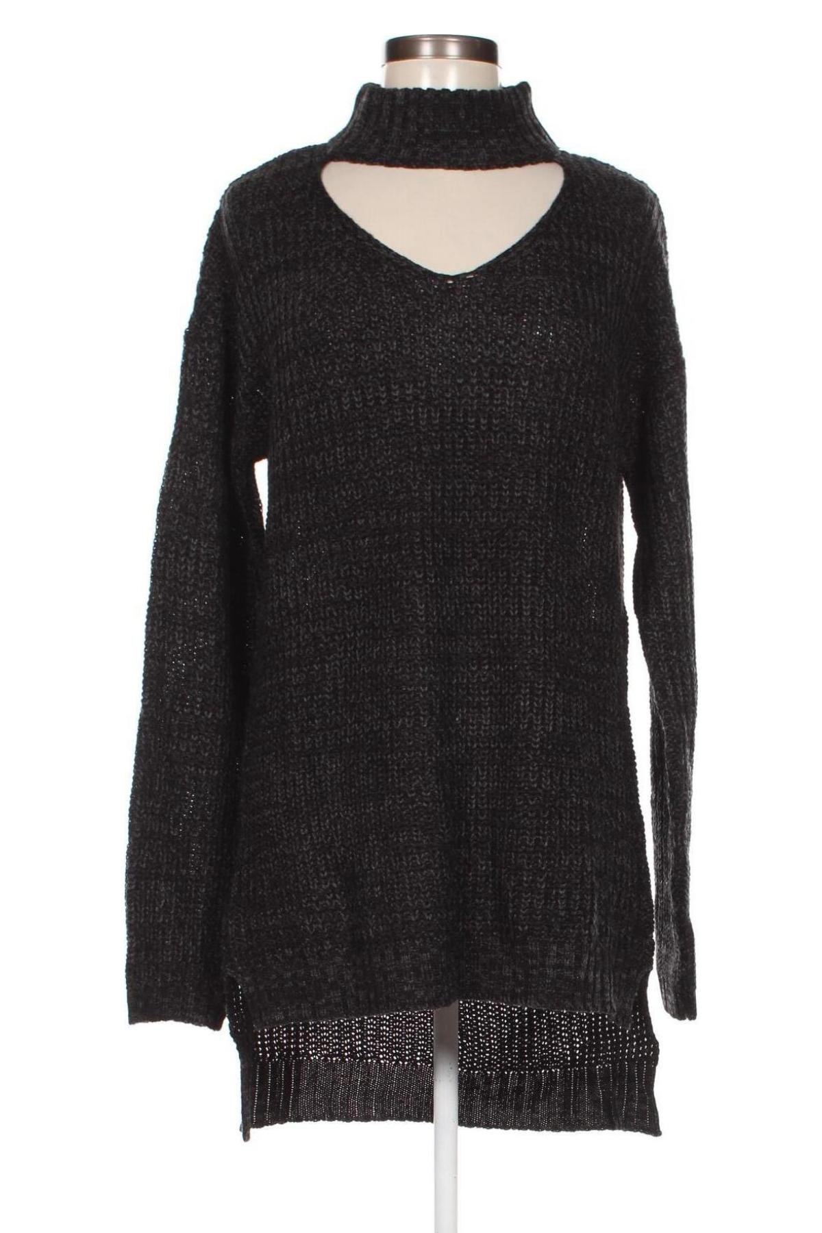 Damski sweter Nice & Chic, Rozmiar L, Kolor Czarny, Cena 92,99 zł