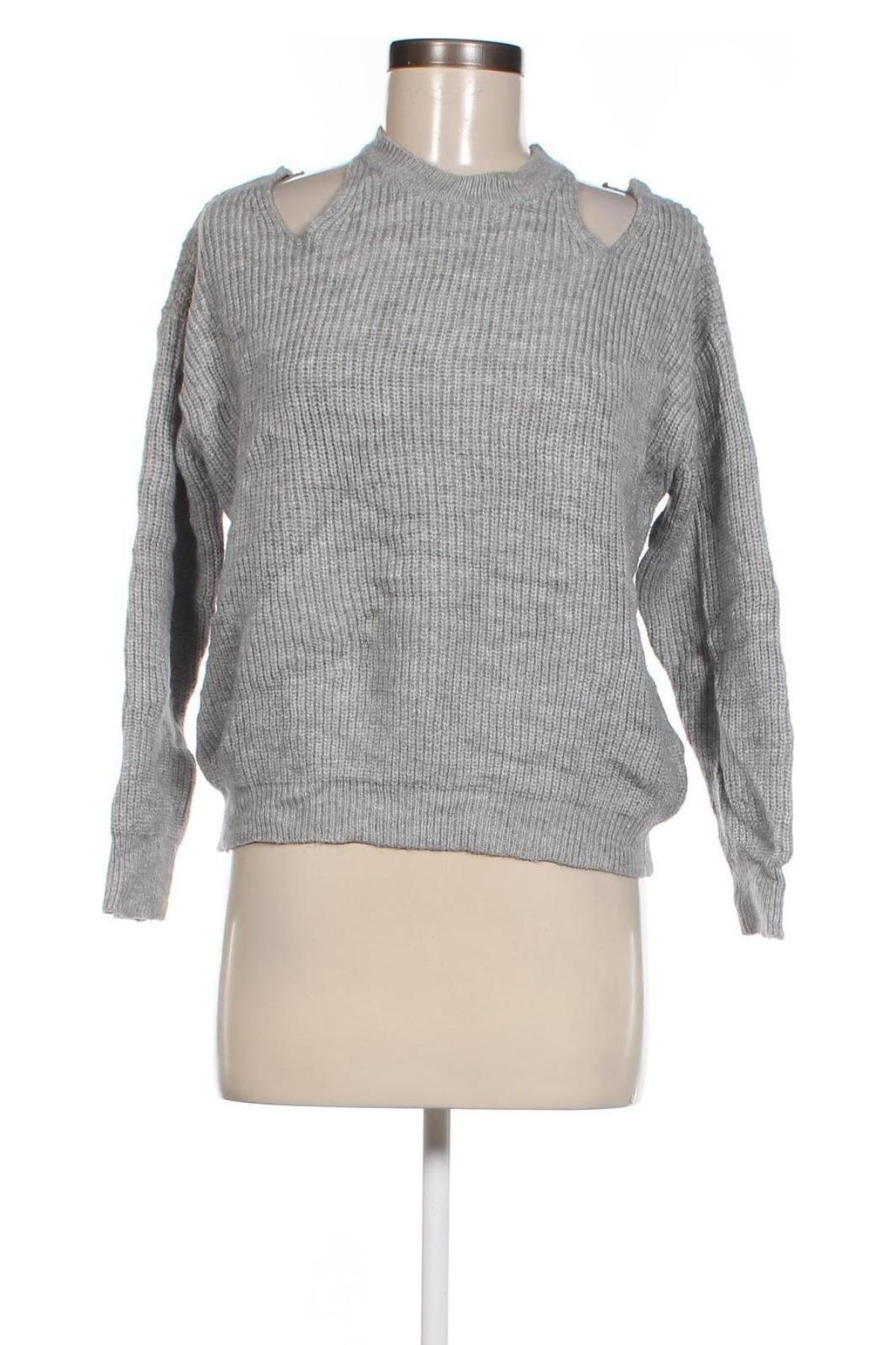 Damenpullover SHEIN, Größe S, Farbe Grau, Preis 20,49 €