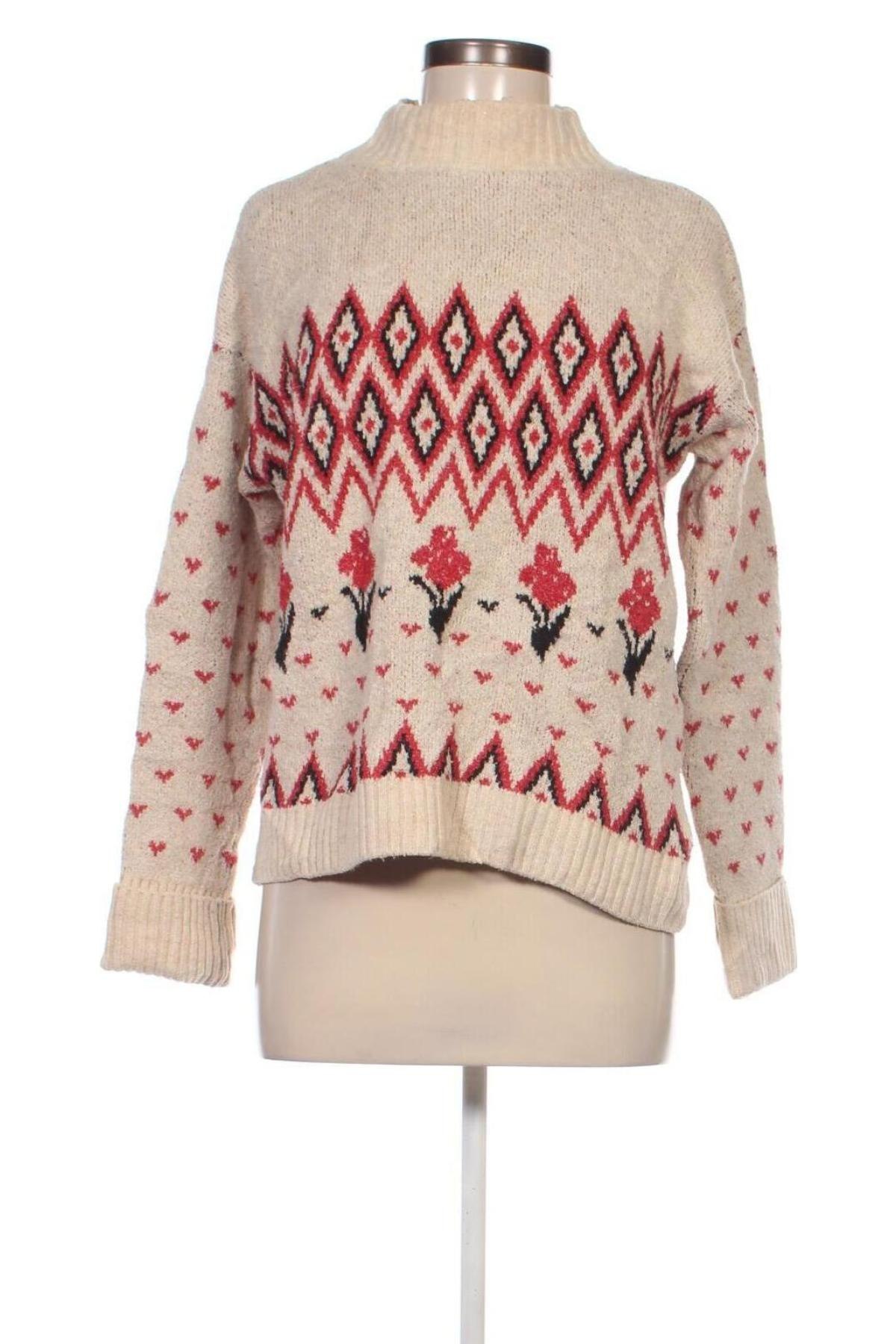 Damski sweter Sonoma, Rozmiar M, Kolor Kolorowy, Cena 92,99 zł