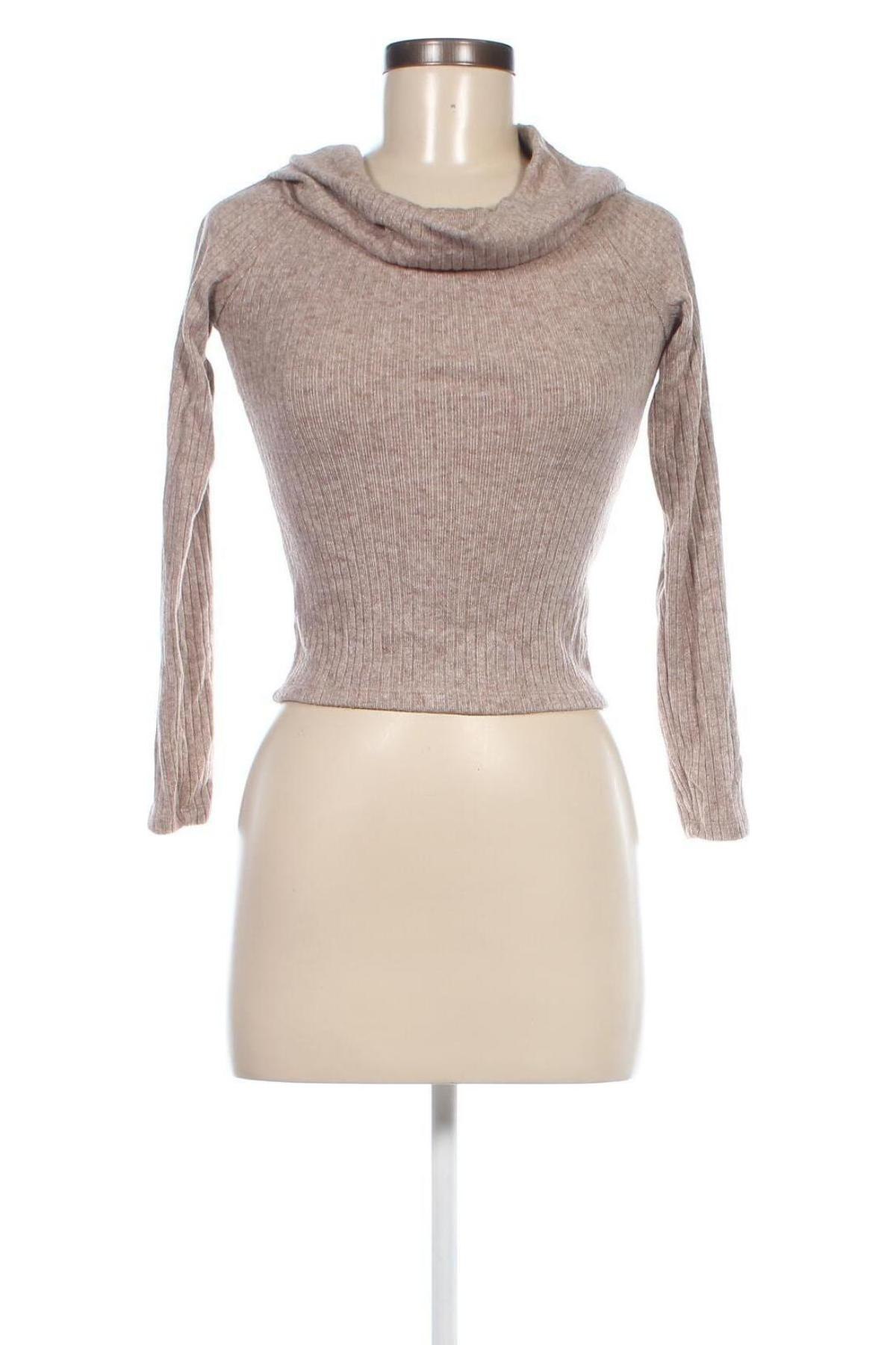 Damenpullover Stradivarius, Größe S, Farbe Beige, Preis € 9,49