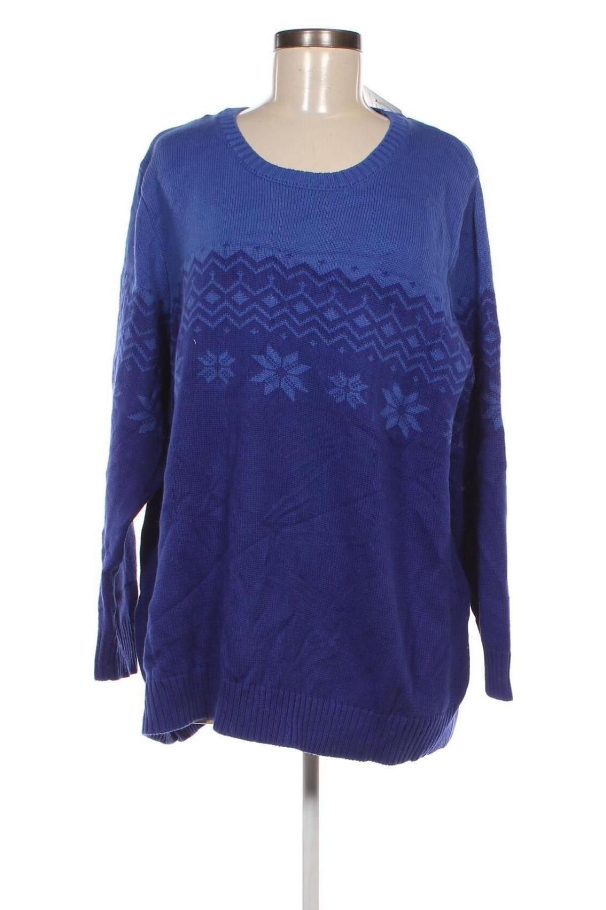 Damenpullover Ulla Popken, Größe 3XL, Farbe Blau, Preis € 28,99