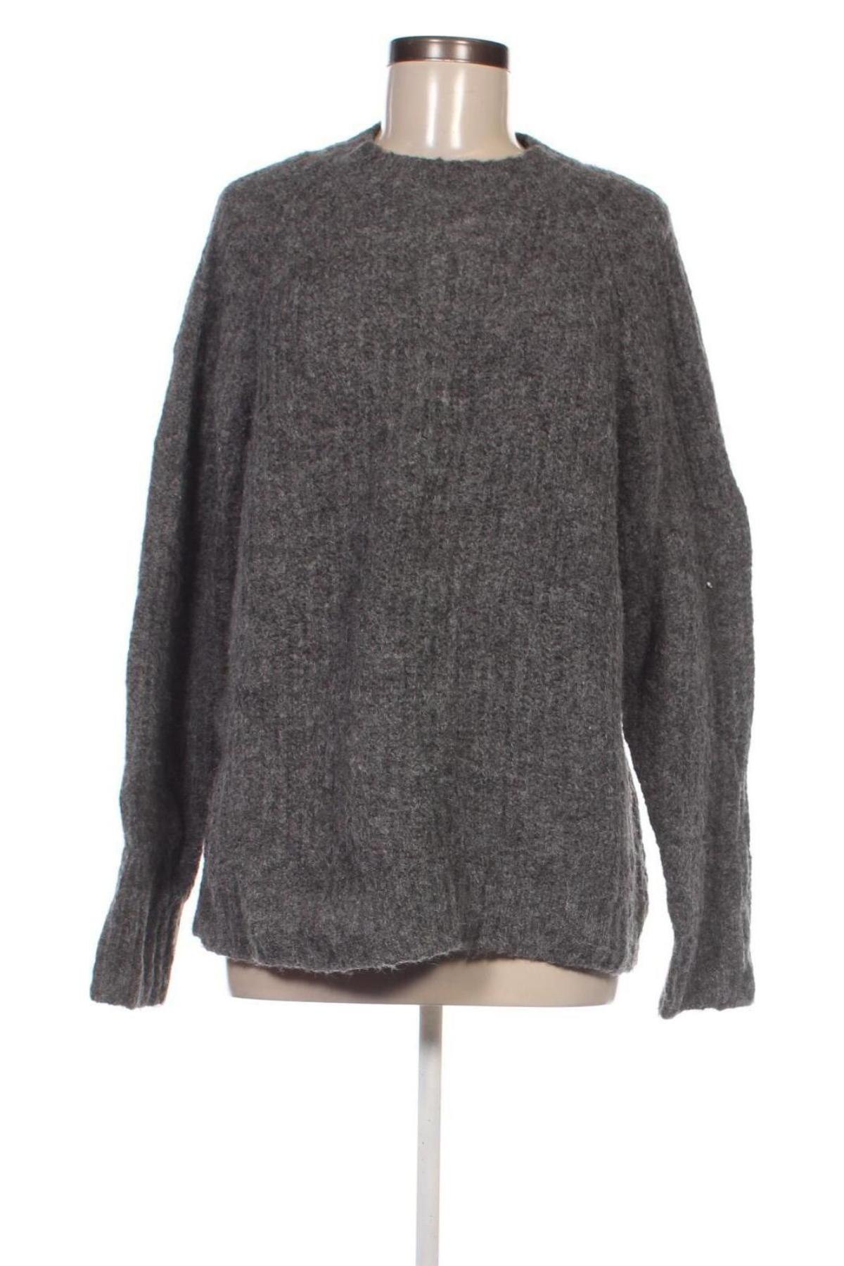 Damski sweter Uniqlo, Rozmiar L, Kolor Szary, Cena 131,99 zł