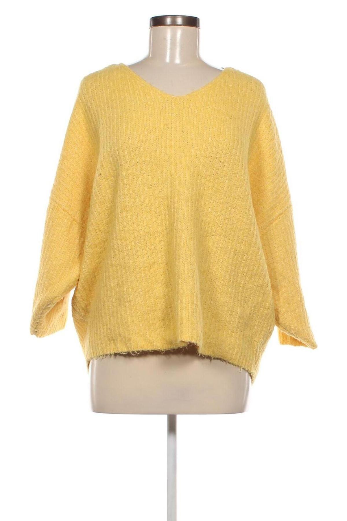 Damenpullover Vero Moda, Größe M, Farbe Gelb, Preis € 18,99