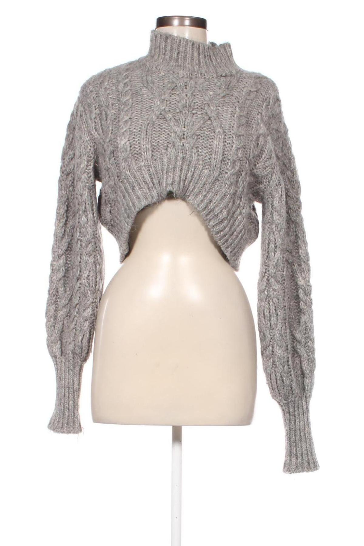 Damenpullover Zara, Größe S, Farbe Grau, Preis 13,81 €