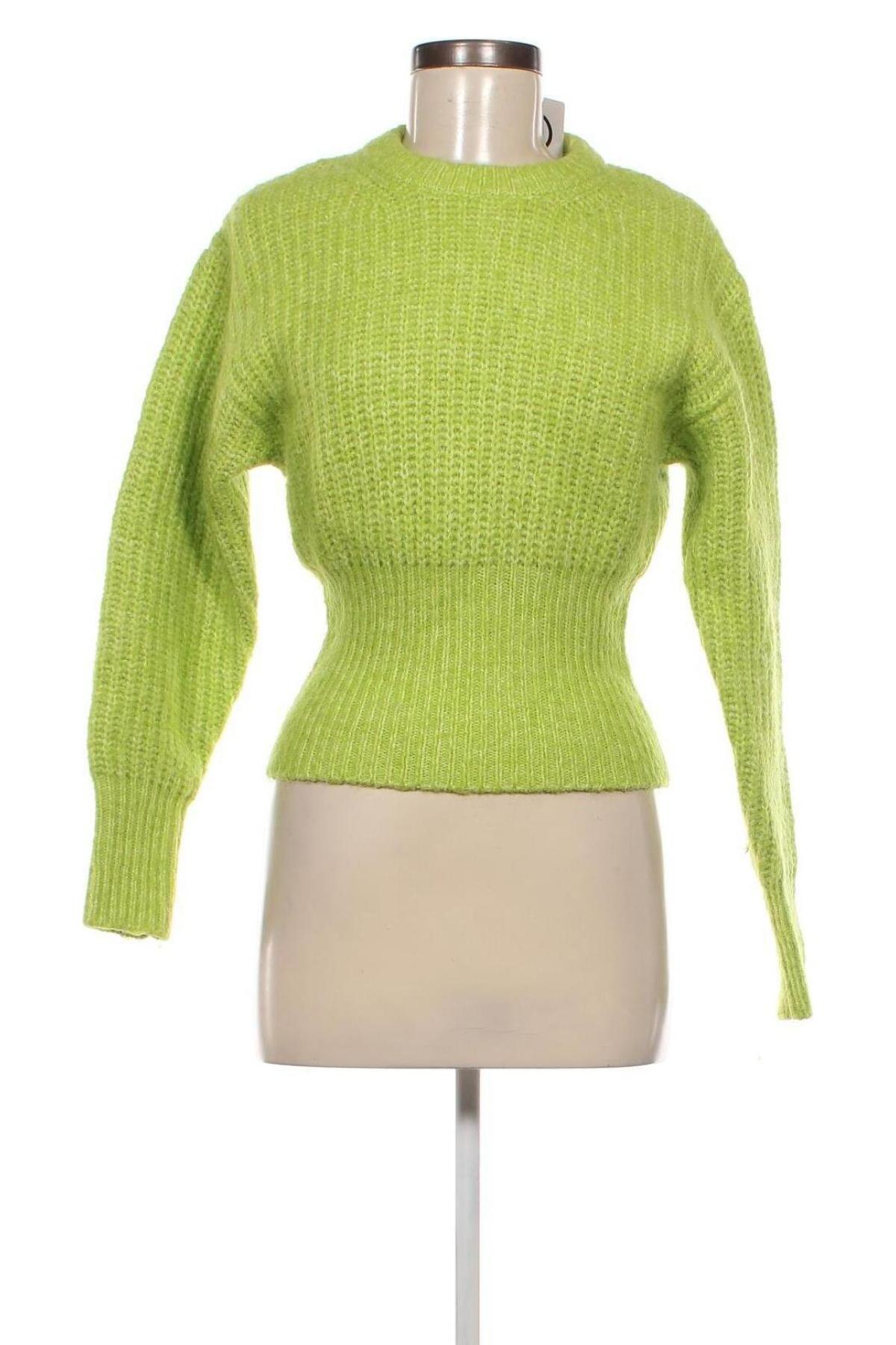 Damski sweter Zara, Rozmiar S, Kolor Zielony, Cena 86,99 zł