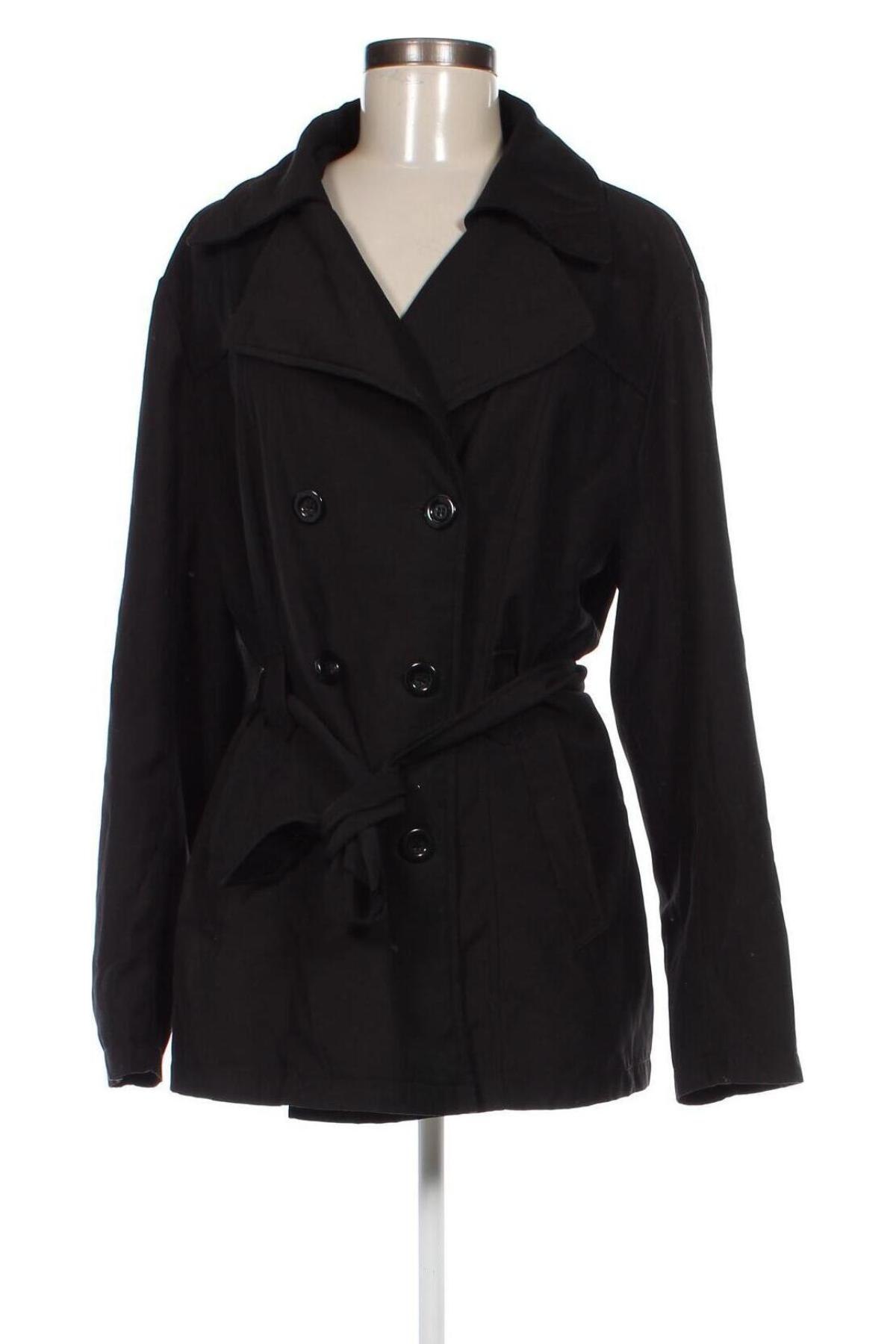 Damen Trench Coat, Größe L, Farbe Schwarz, Preis € 47,99