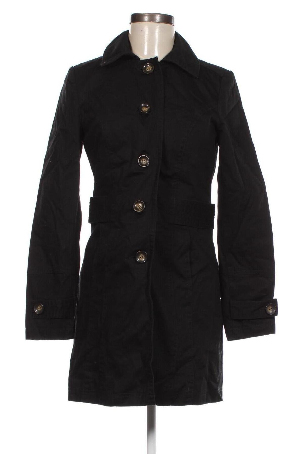 Damen Trench Coat Boysen's, Größe XS, Farbe Schwarz, Preis € 47,99