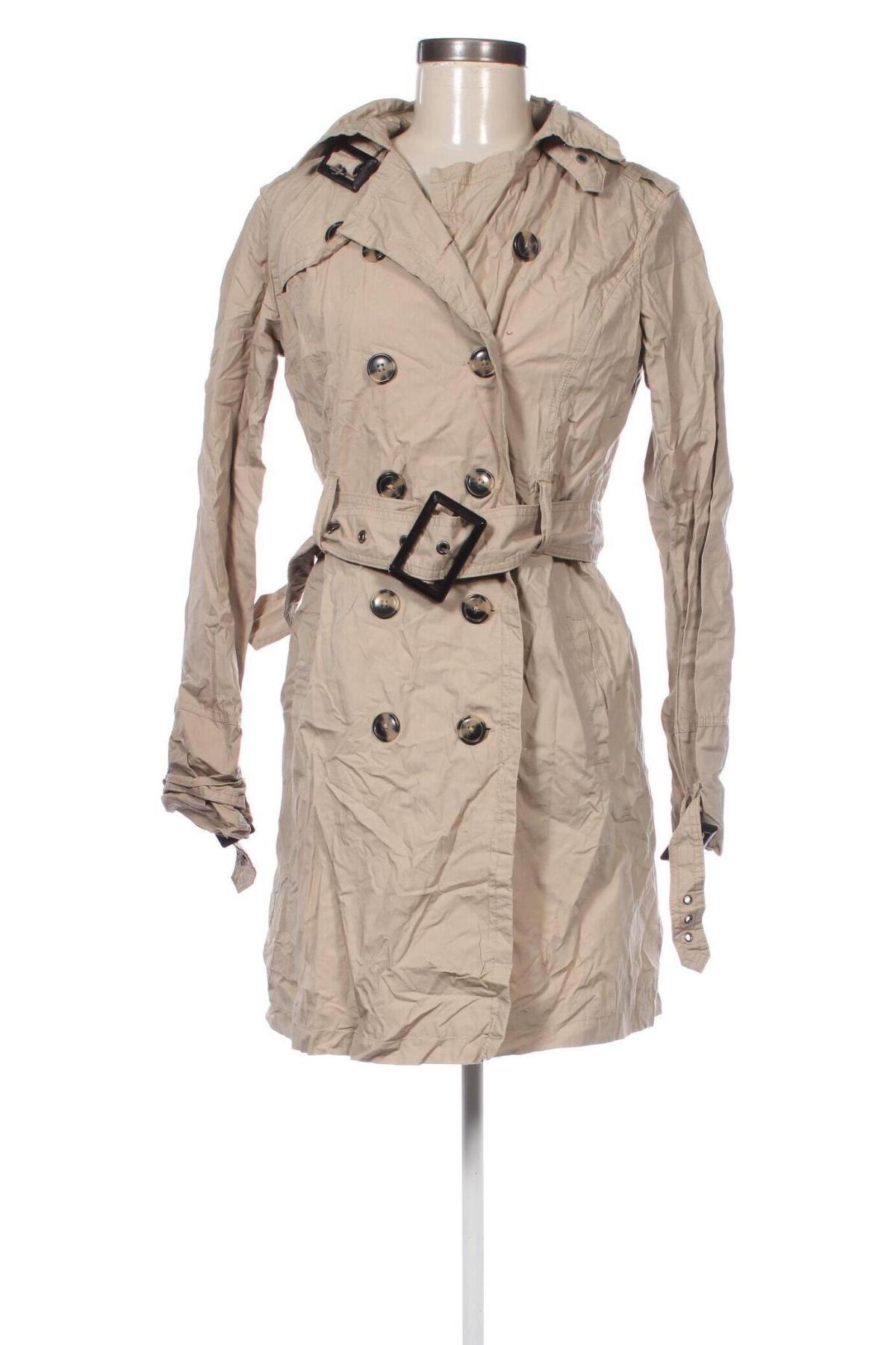 Damen Trenchcoat Janina, Größe XXS, Farbe Beige, Preis 24,49 €