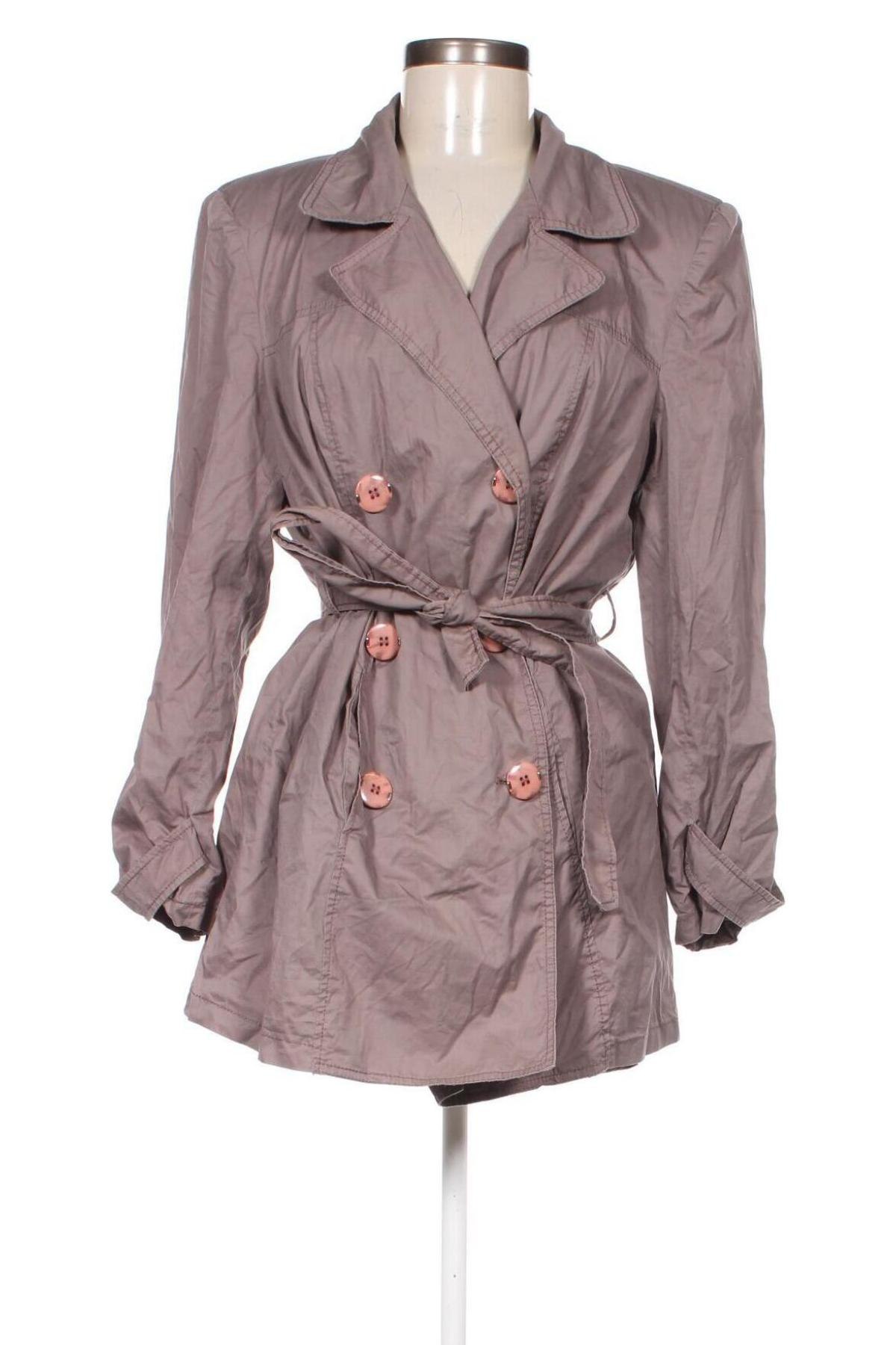 Damen Trenchcoat Karina, Größe XL, Farbe Braun, Preis 34,78 €