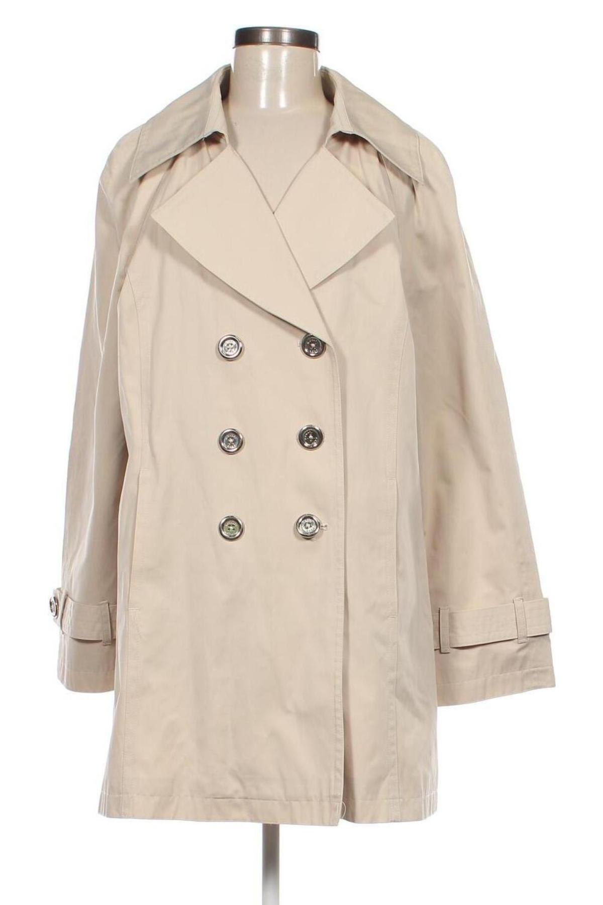 Damen Trenchcoat MICHAEL Michael Kors, Größe XL, Farbe Beige, Preis 133,00 €