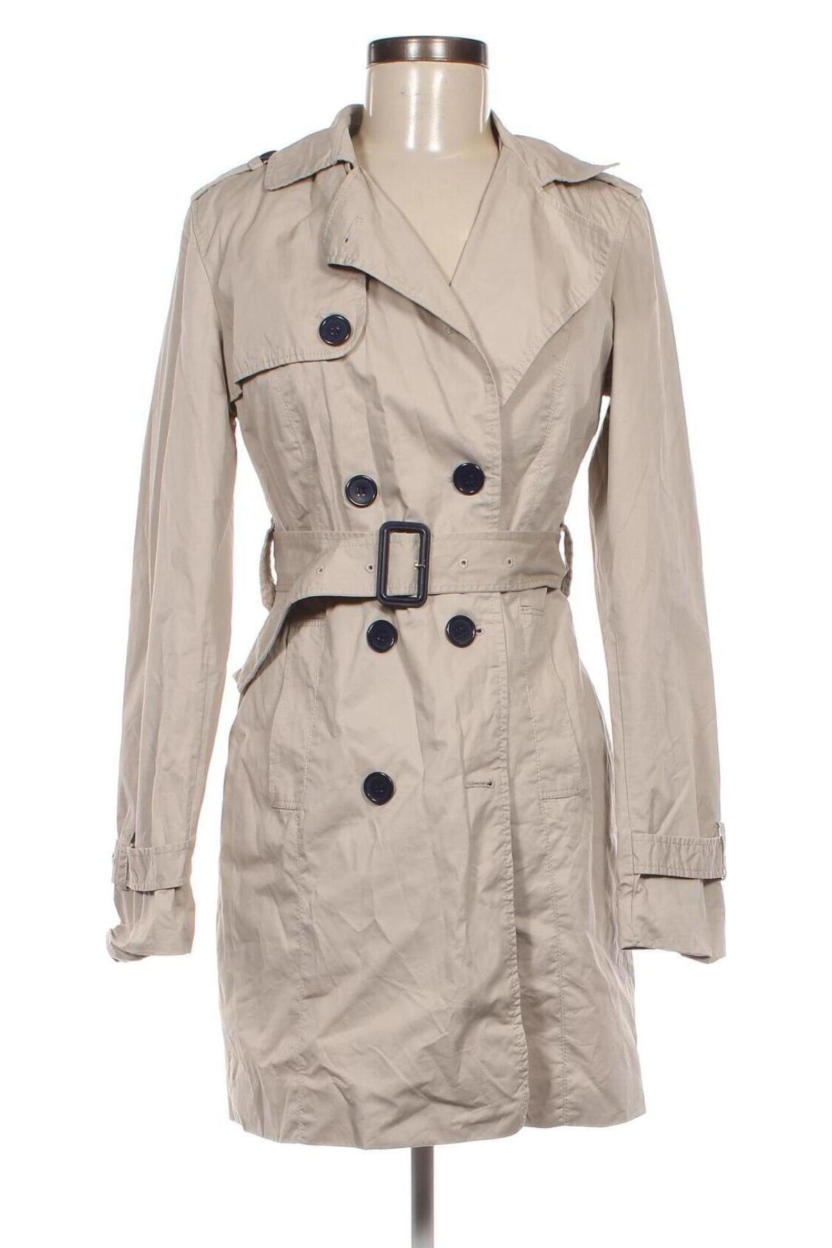 Damen Trenchcoat Orsay, Größe S, Farbe Beige, Preis 34,69 €