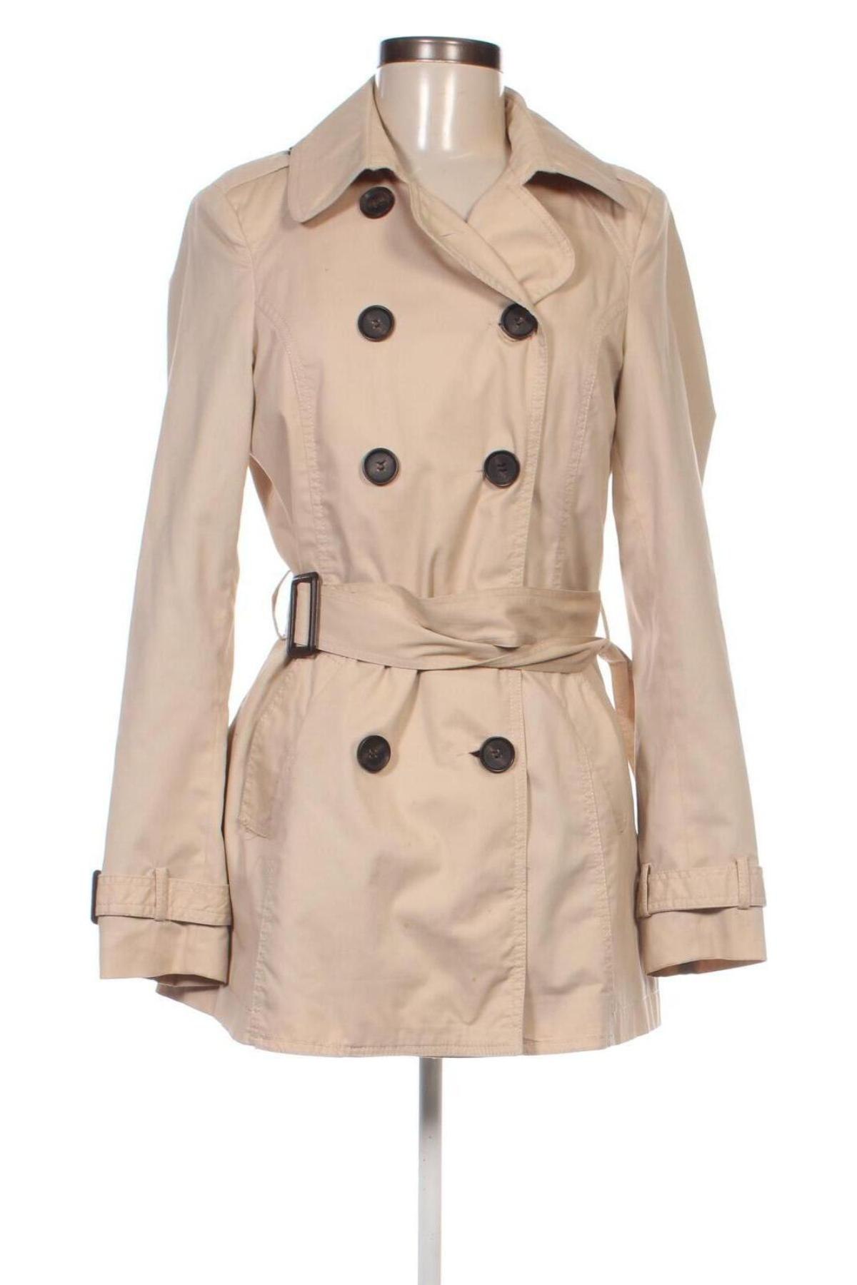 Damen Trenchcoat Stradivarius, Größe M, Farbe Beige, Preis 34,78 €