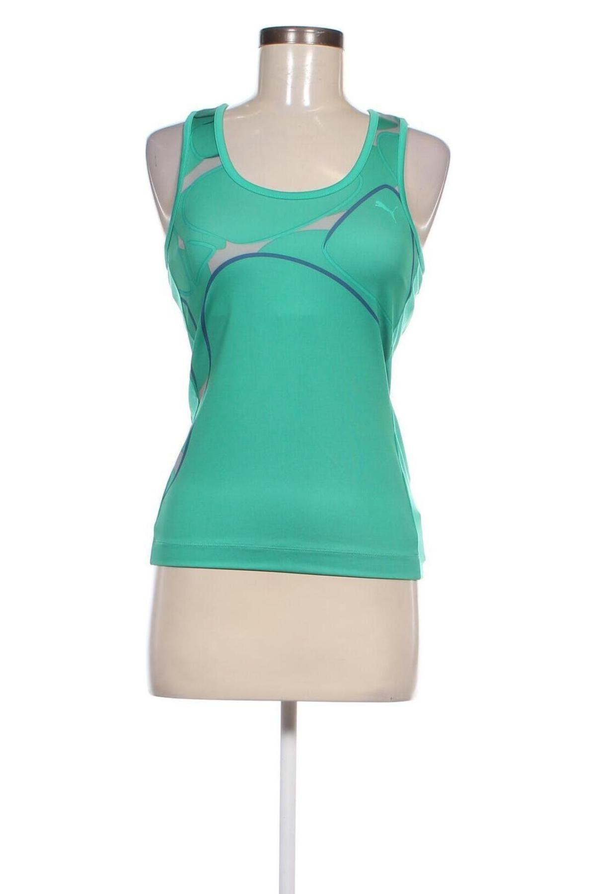 Damen Sporttop PUMA, Größe S, Farbe Grün, Preis € 17,39