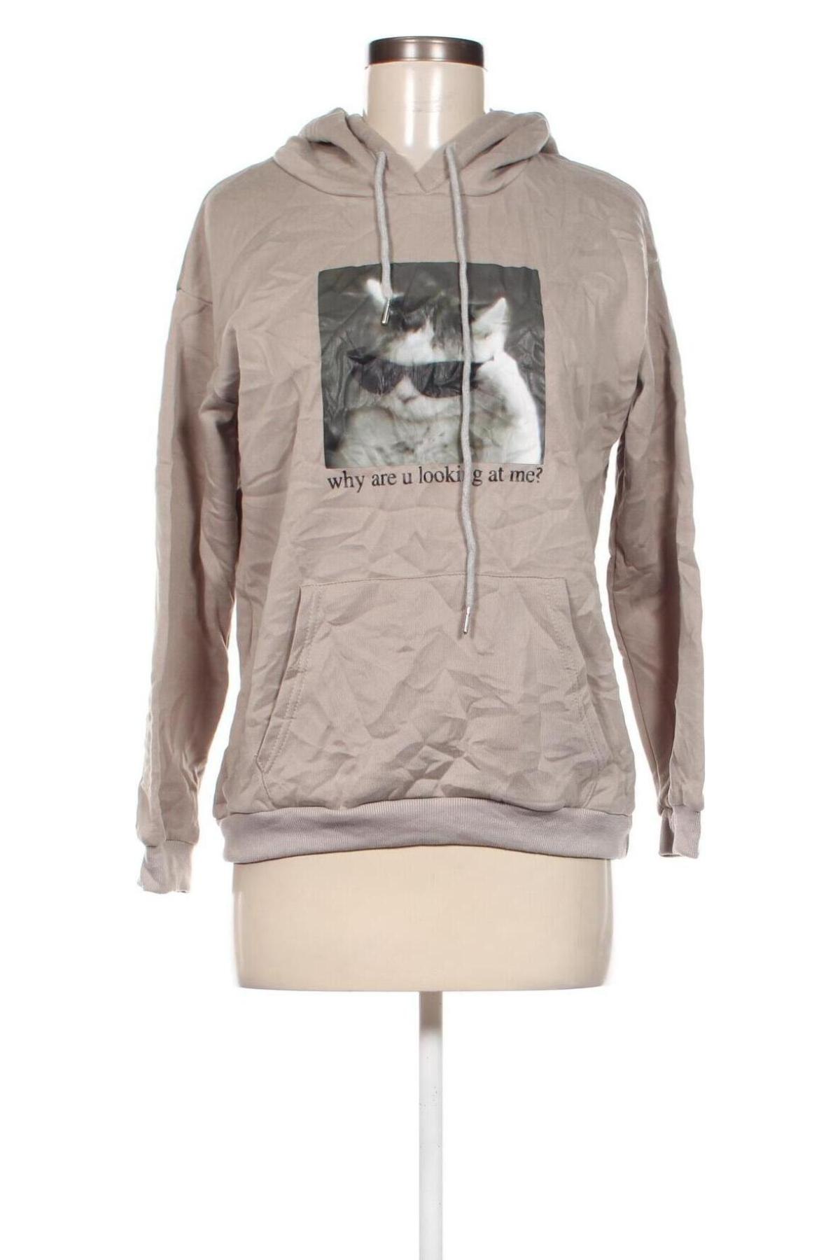 Női sweatshirt SHEIN, Méret M, Szín Bézs, Ár 6 499 Ft