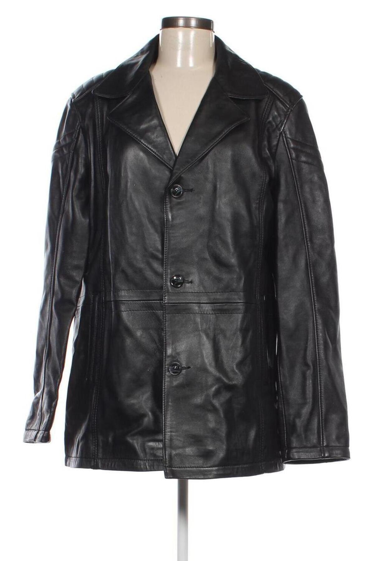 Damen Ledermantel Paul Parker, Größe XXL, Farbe Schwarz, Preis 140,15 €