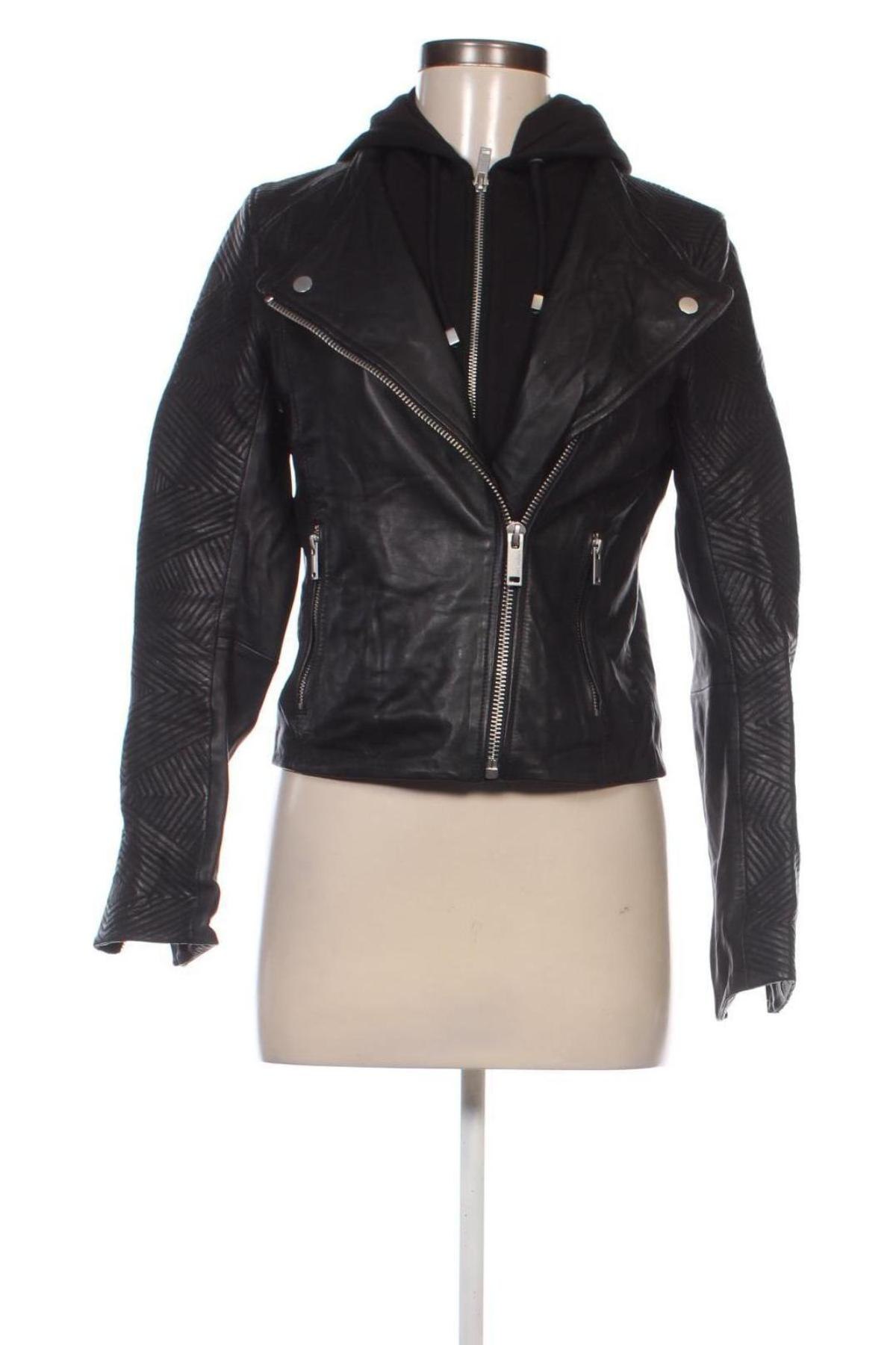 Damen Lederjacke IKKS, Größe S, Farbe Schwarz, Preis € 150,99