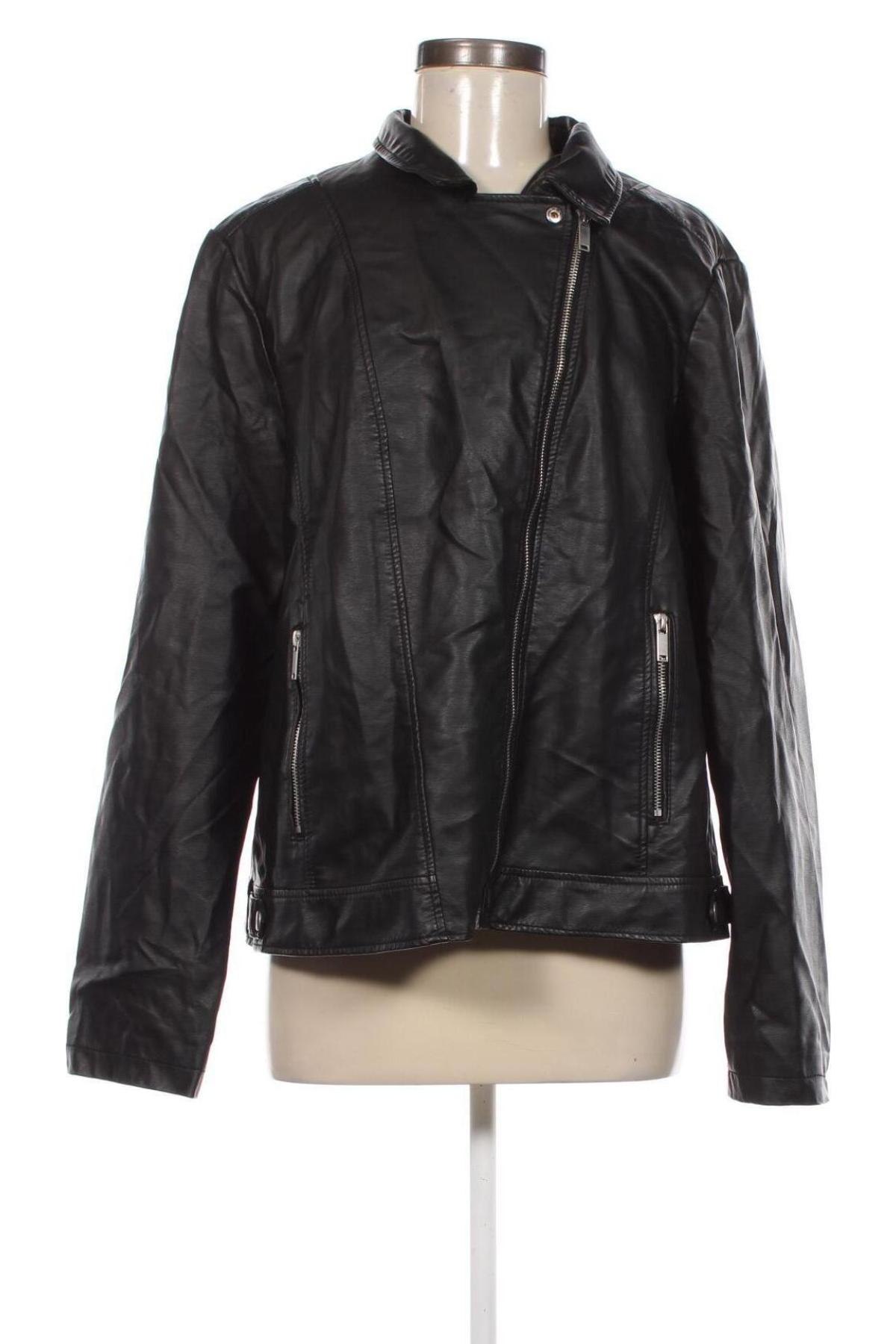 Damen Lederjacke Primark, Größe XXL, Farbe Schwarz, Preis € 40,99