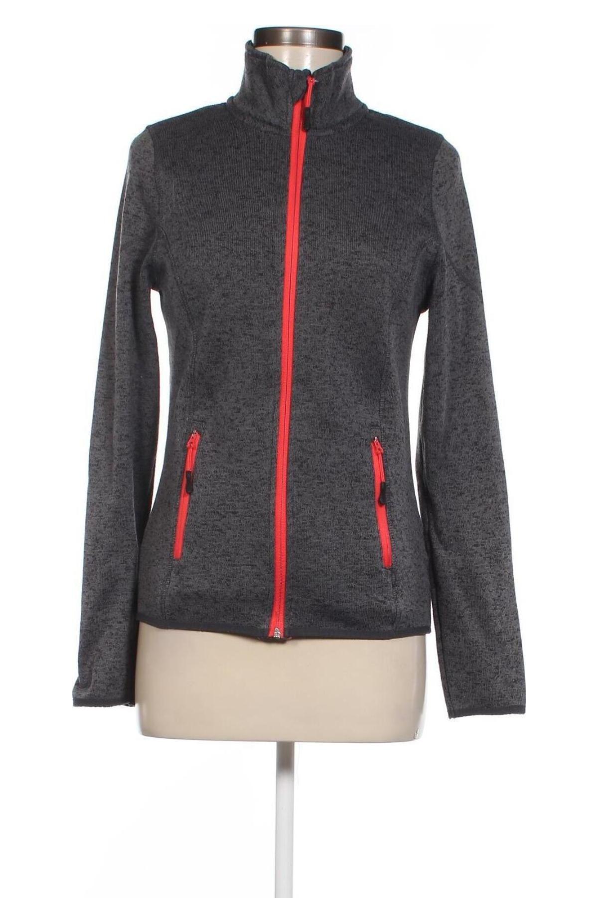 Damen Fleece Oberteil  Crivit, Größe S, Farbe Grau, Preis € 27,49