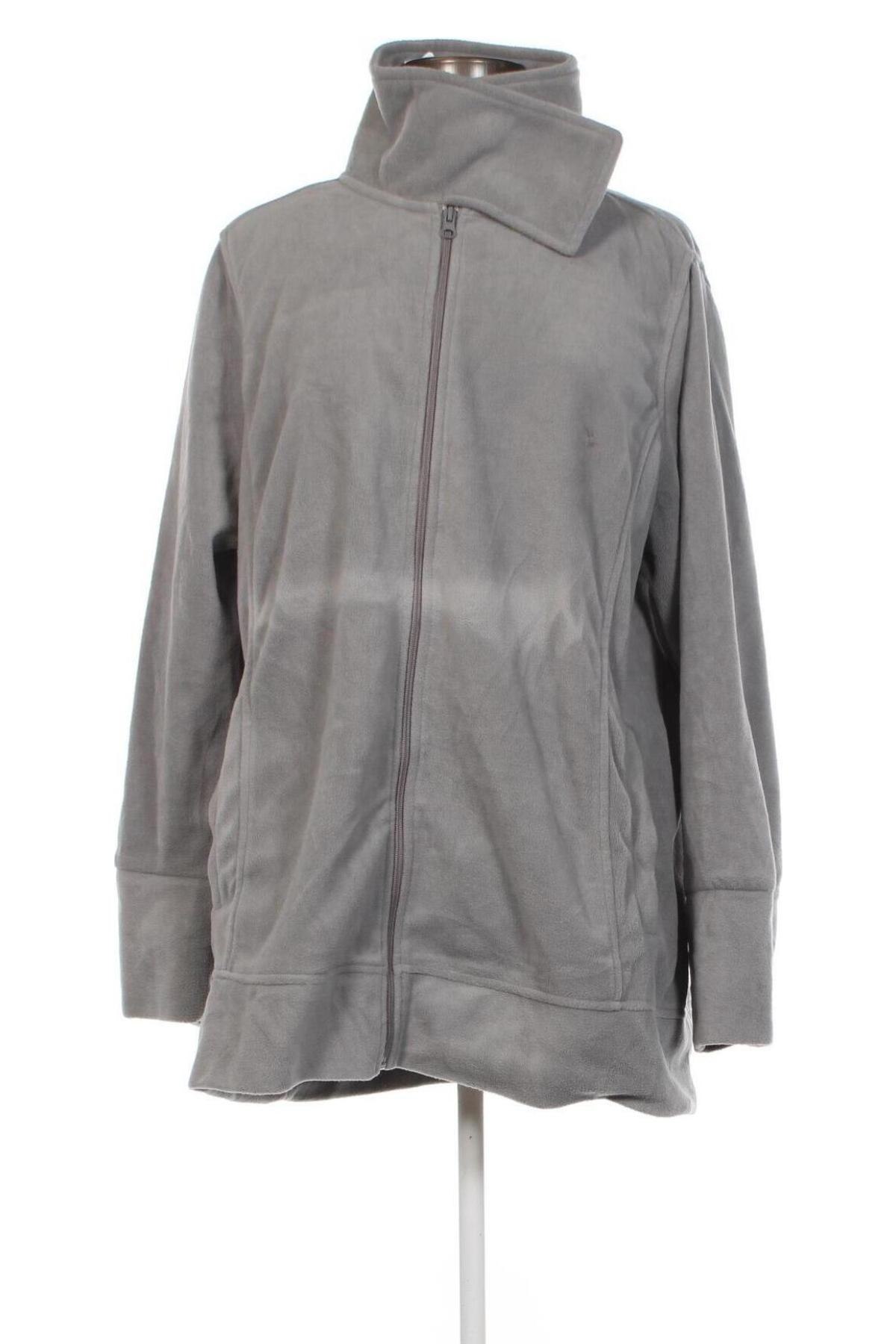 Damen Fleece Oberteil  Janina, Größe XXL, Farbe Grau, Preis € 11,49