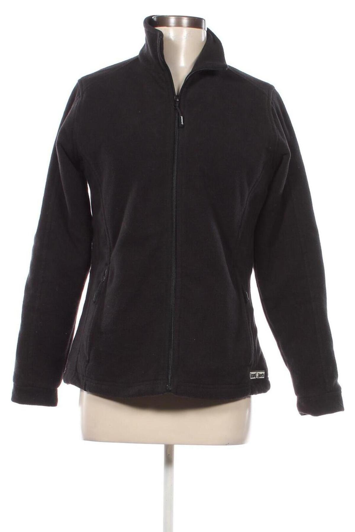 Damen Fleece Oberteil  Lizzard, Größe S, Farbe Schwarz, Preis € 13,99