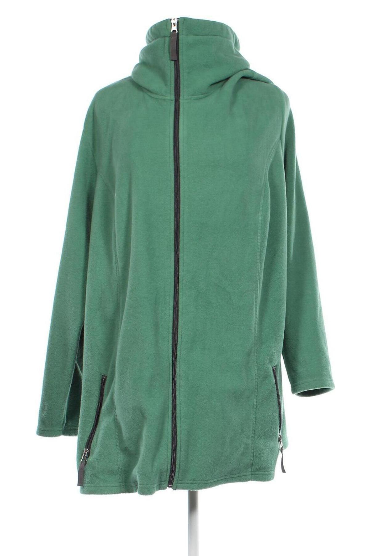 Damen Fleece Oberteil  Mia Moda, Größe 3XL, Farbe Grün, Preis € 17,99