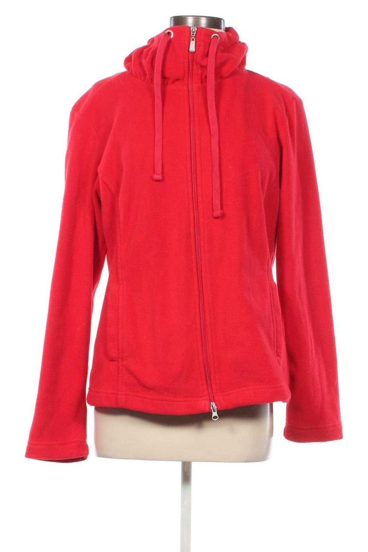 Damen Fleece Oberteil  Street One, Größe L, Farbe Rot, Preis € 23,99