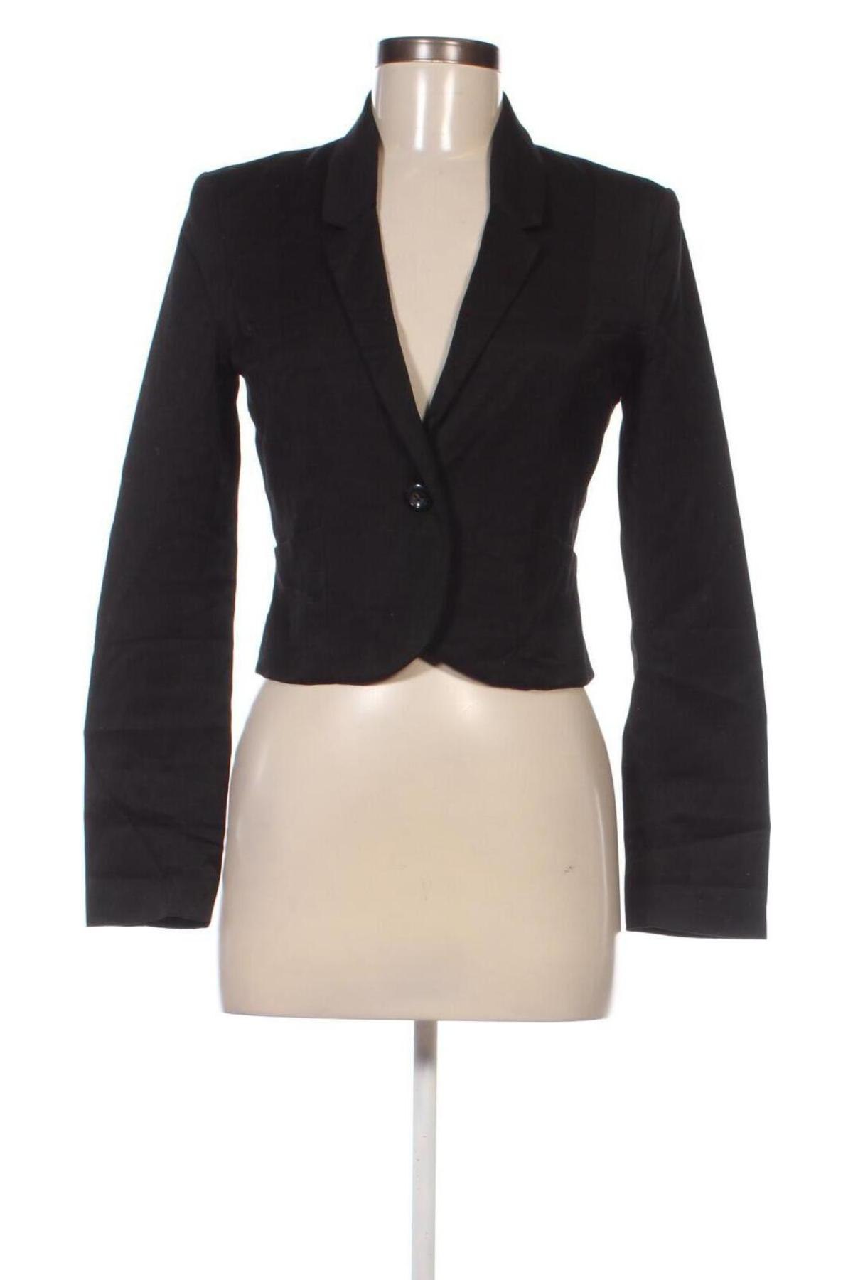 Damen Blazer H&M Divided, Größe S, Farbe Schwarz, Preis 33,99 €