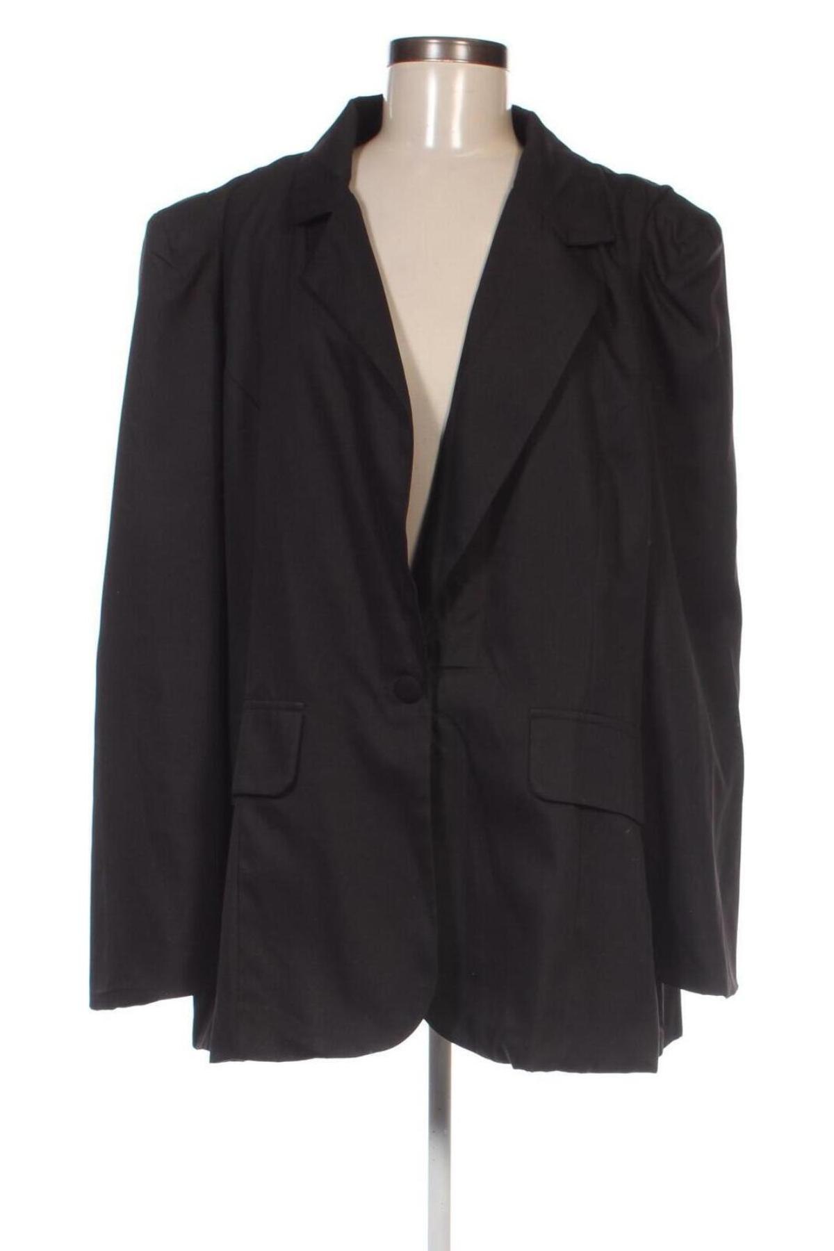 Damen Blazer SHEIN, Größe 4XL, Farbe Schwarz, Preis € 24,57