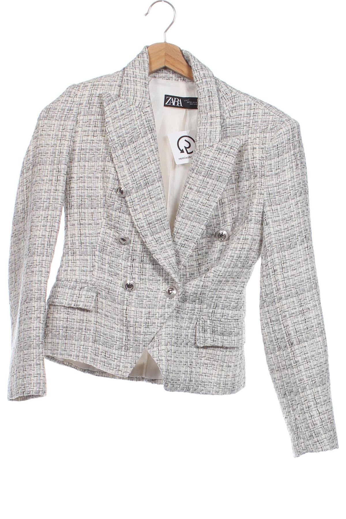 Damen Blazer Zara, Größe XS, Farbe Mehrfarbig, Preis 24,46 €