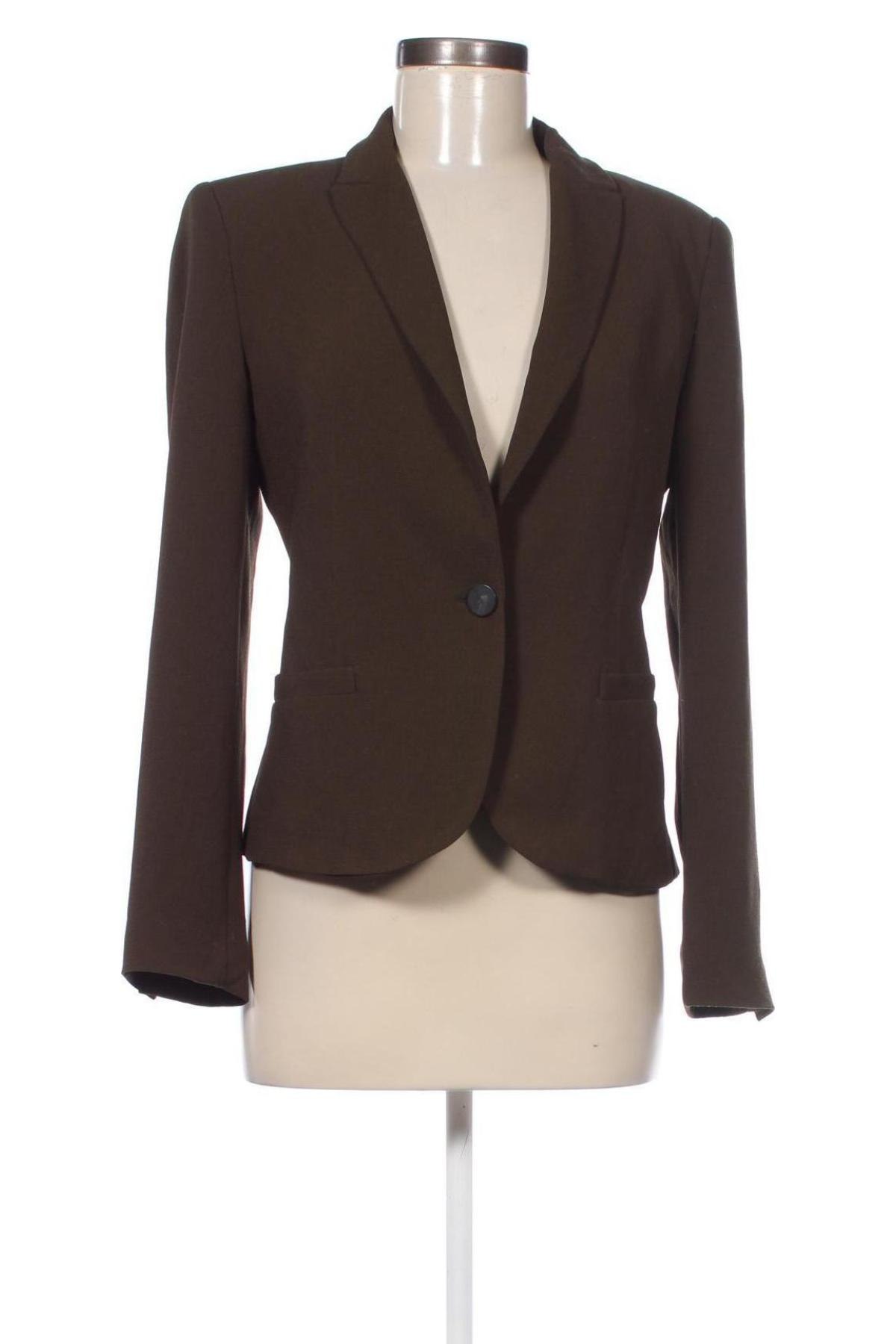 Damen Blazer Zara, Größe S, Farbe Grün, Preis 33,99 €