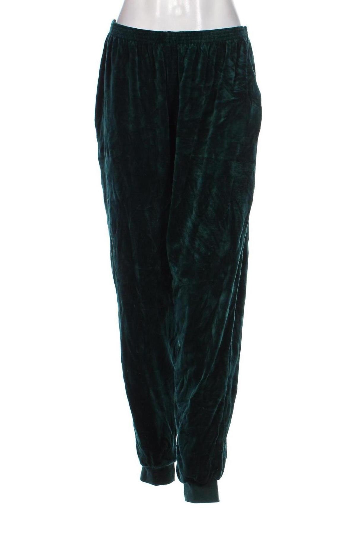 Pantaloni trening de femei, Mărime M, Culoare Verde, Preț 52,99 Lei