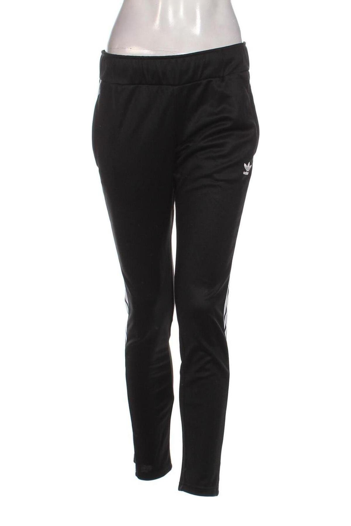 Pantaloni trening de femei Adidas Originals, Mărime M, Culoare Negru, Preț 104,73 Lei