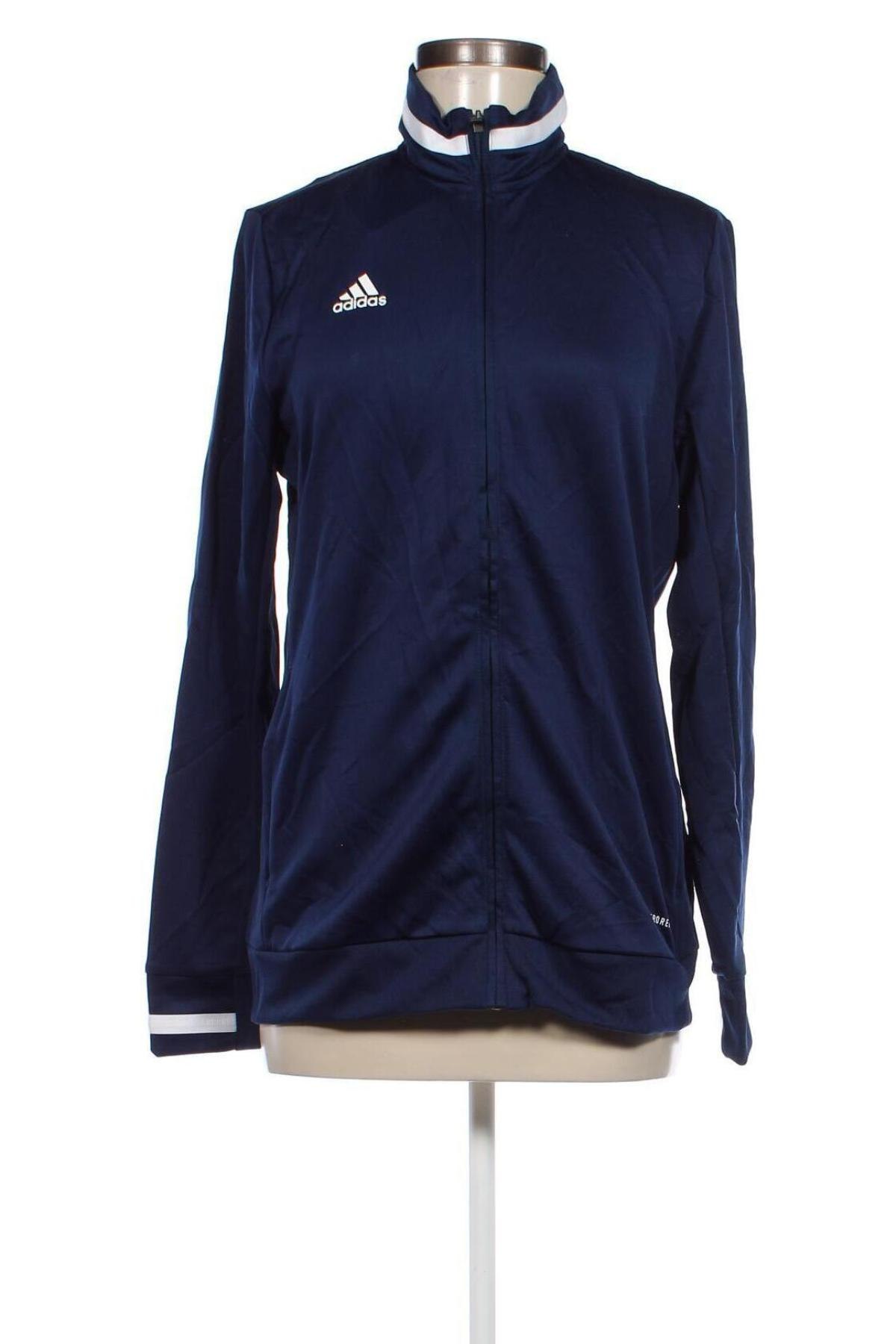 Damen Sportoberteil Adidas, Größe L, Farbe Blau, Preis € 30,99