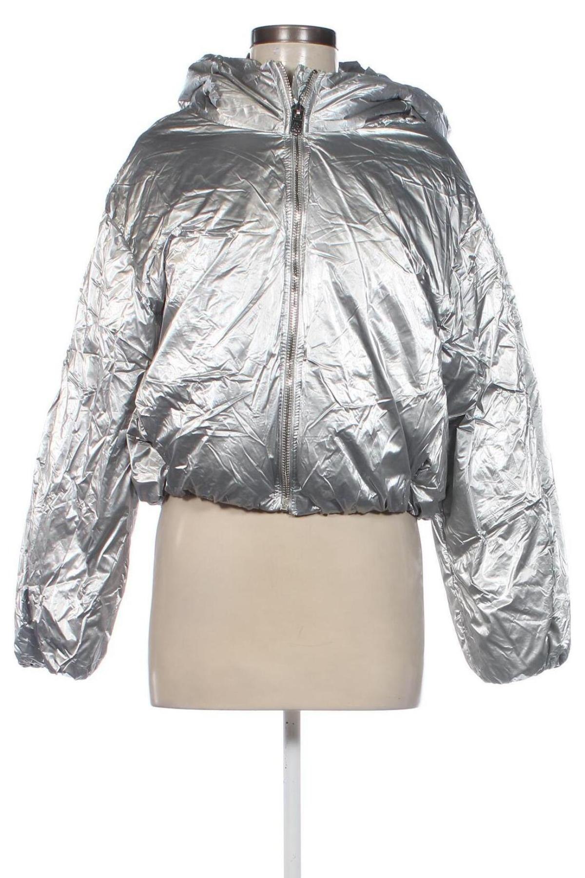 Damenjacke Bershka, Größe M, Farbe Silber, Preis € 40,99