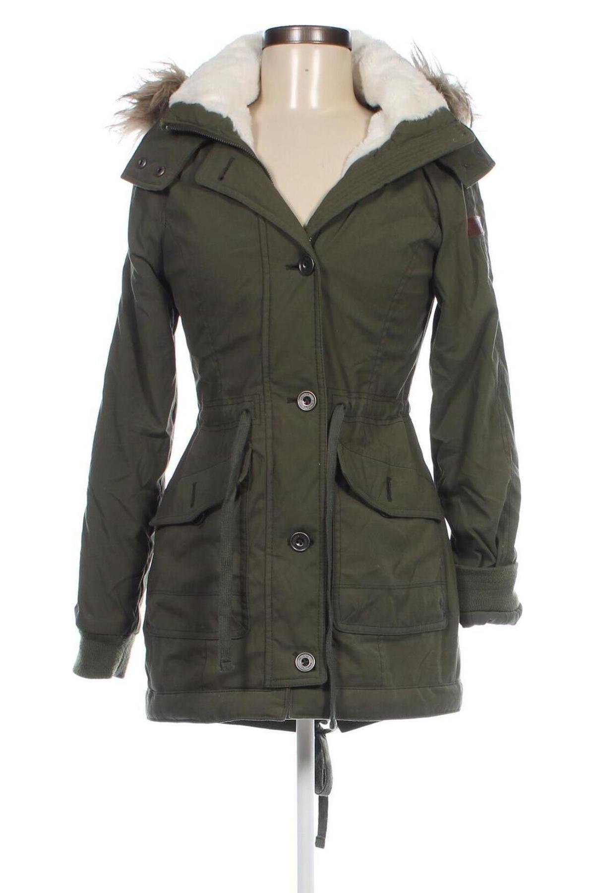 Damenjacke Hollister, Größe XS, Farbe Grün, Preis 61,99 €