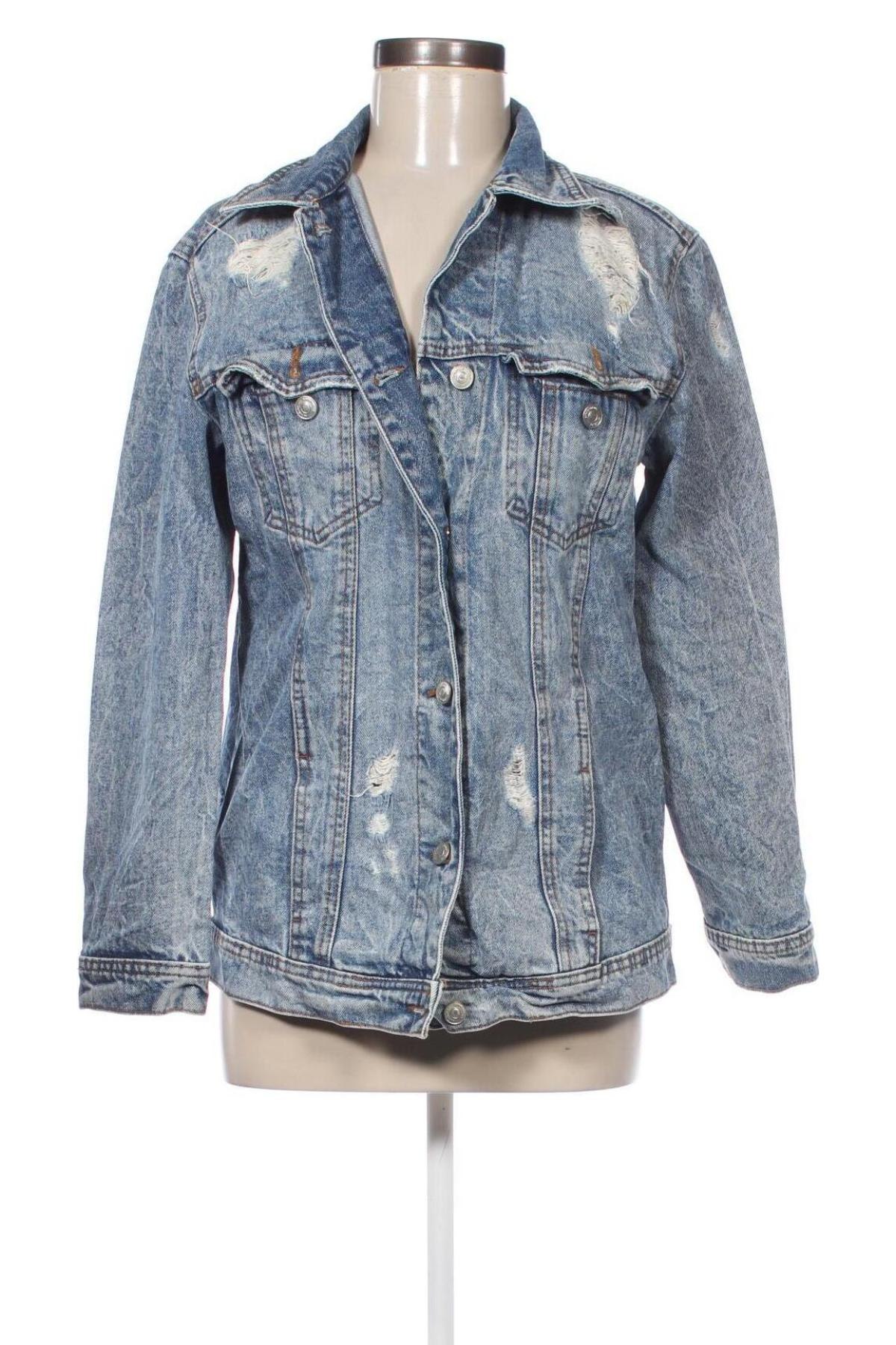 Damenjacke Stradivarius, Größe S, Farbe Blau, Preis € 27,49