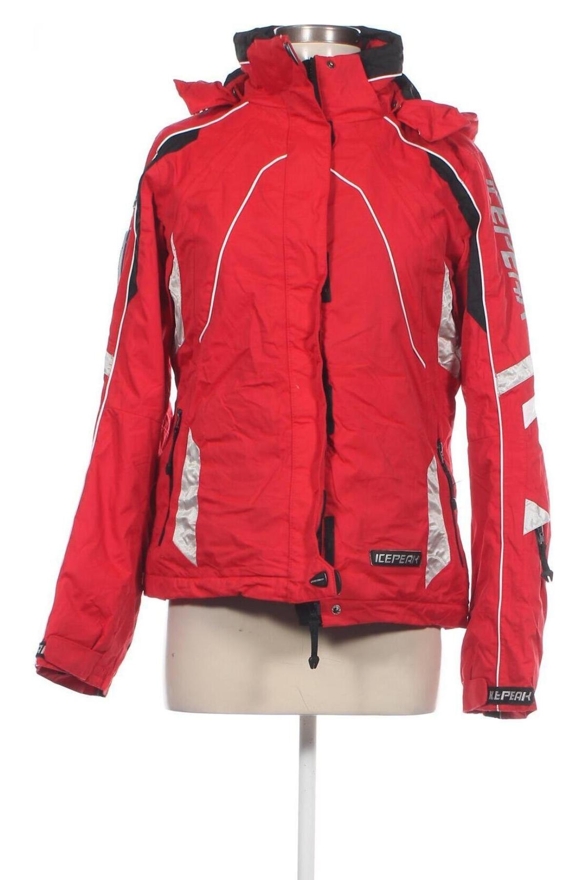 Dámská bunda pro zimní sporty  Icepeak, Velikost M, Barva Červená, Cena  1 419,00 Kč