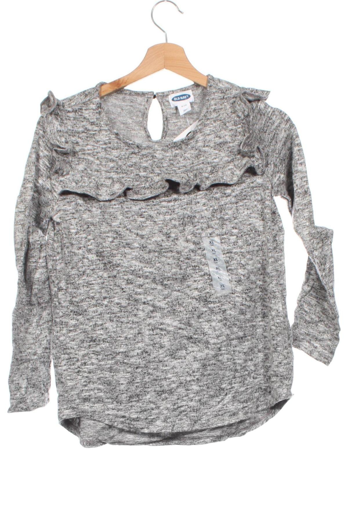 Kinder Shirt Old Navy, Größe 13-14y/ 164-168 cm, Farbe Grau, Preis € 16,49