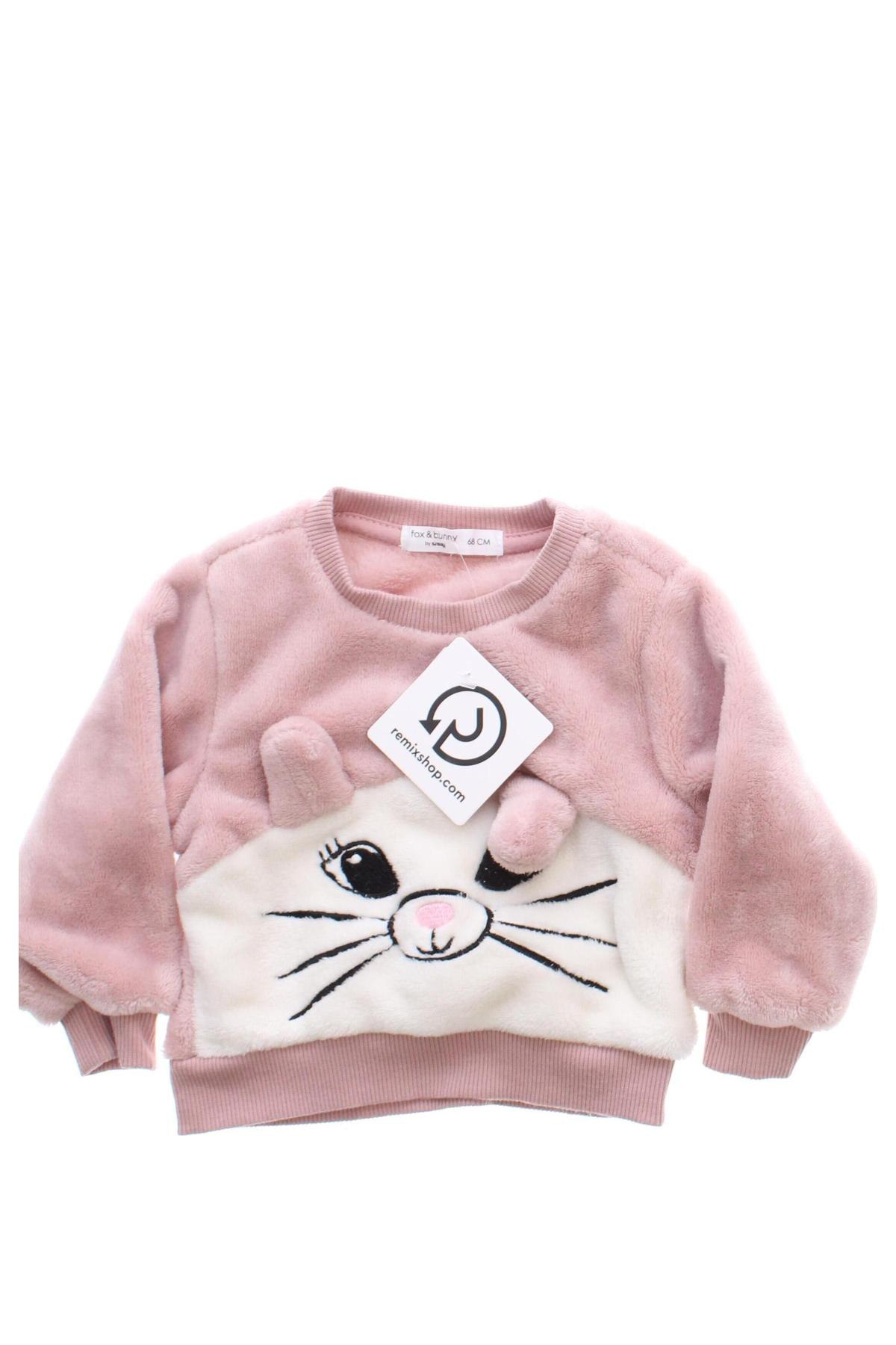 Kinder Shirt Sinsay, Größe 3-6m/ 62-68 cm, Farbe Rosa, Preis € 5,56