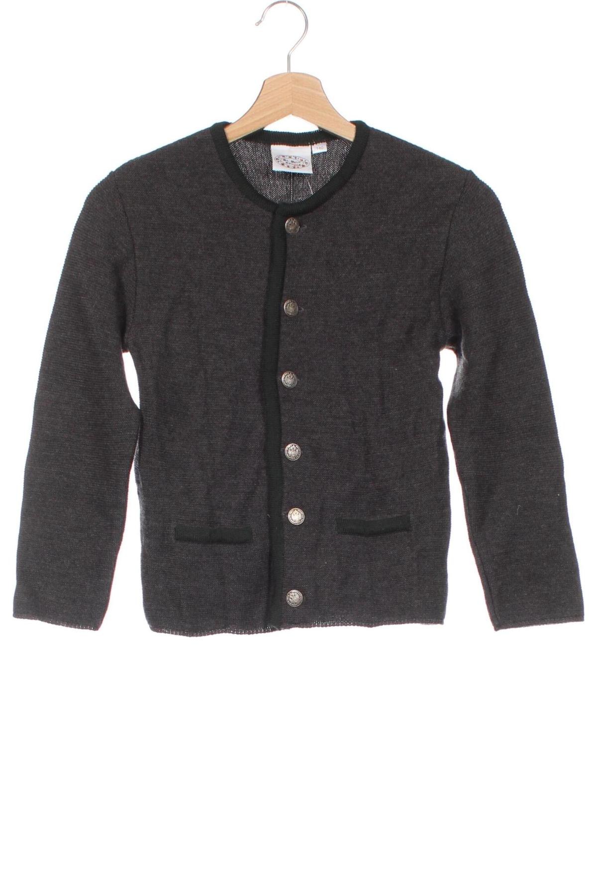 Kinder Strickjacke, Größe 8-9y/ 134-140 cm, Farbe Grau, Preis € 8,99