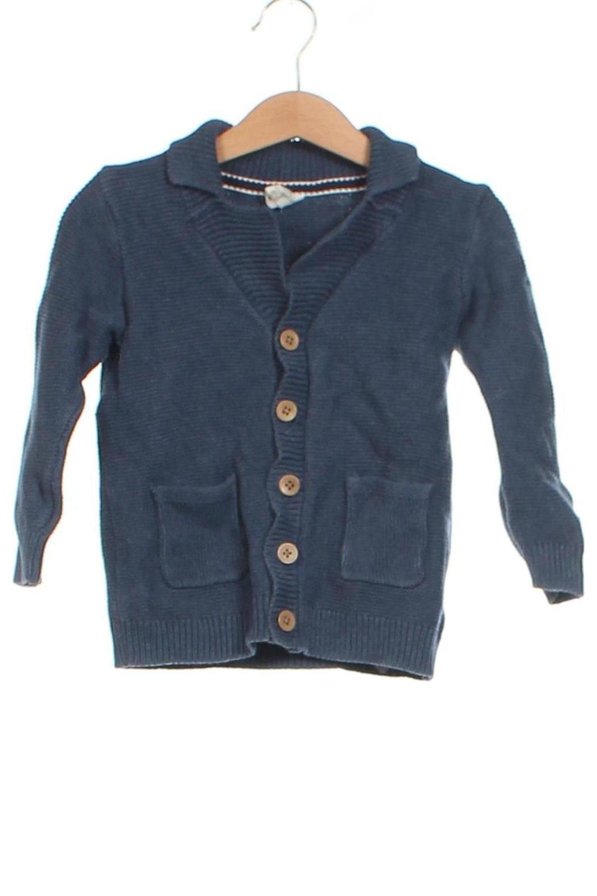 Kinder Strickjacke H&M, Größe 12-18m/ 80-86 cm, Farbe Blau, Preis € 11,99