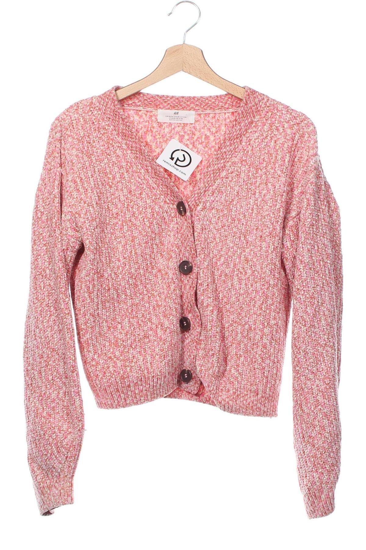 Kinder Strickjacke H&M, Größe 12-13y/ 158-164 cm, Farbe Mehrfarbig, Preis € 7,49