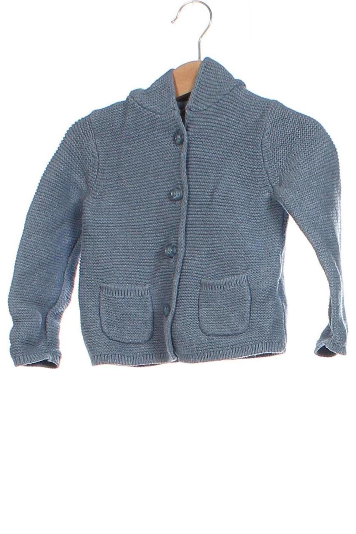 Kinder Strickjacke Tchibo, Größe 18-24m/ 86-98 cm, Farbe Blau, Preis 11,99 €