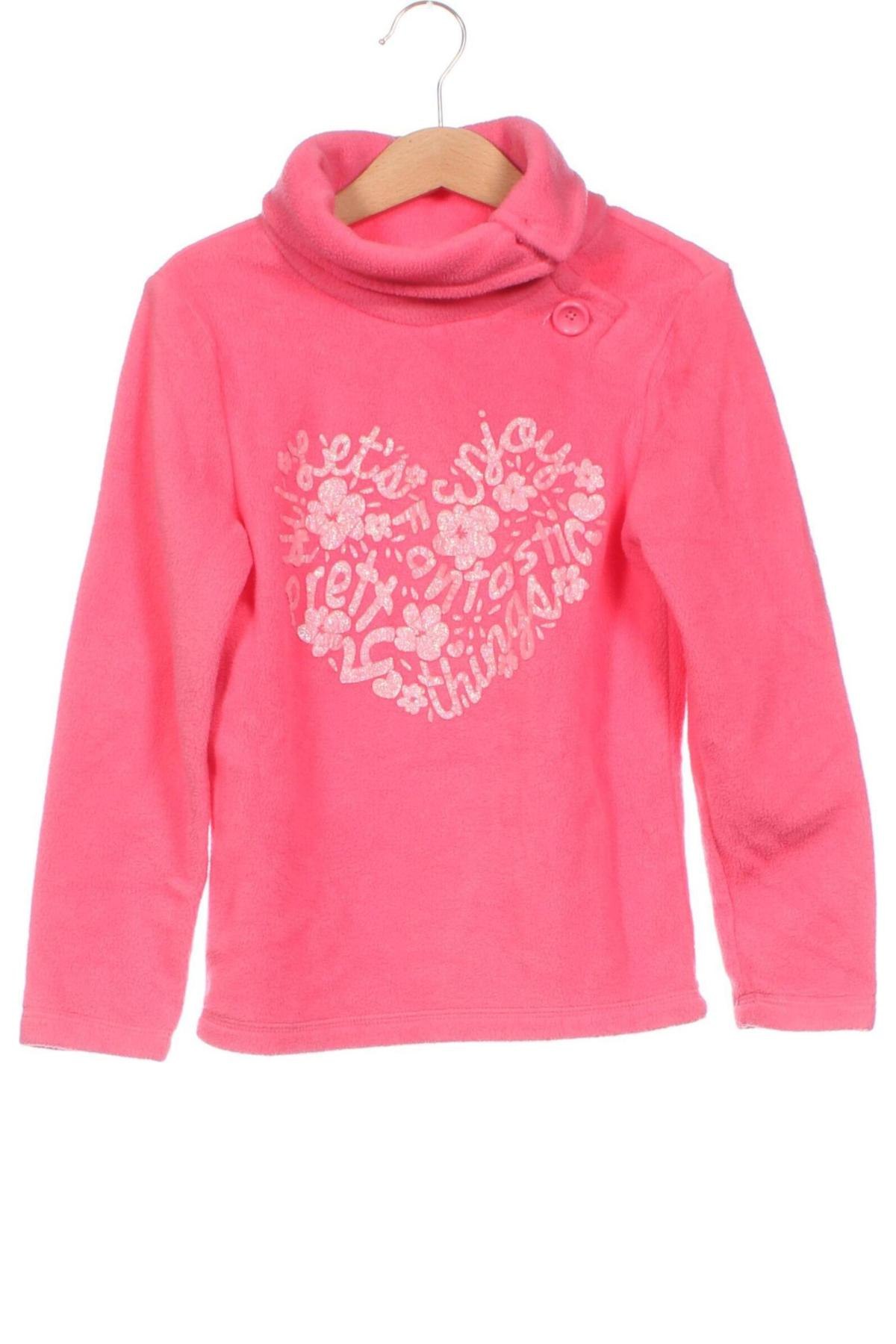 Kinder Fleece Shirt Palomino, Größe 4-5y/ 110-116 cm, Farbe Rosa, Preis € 7,99