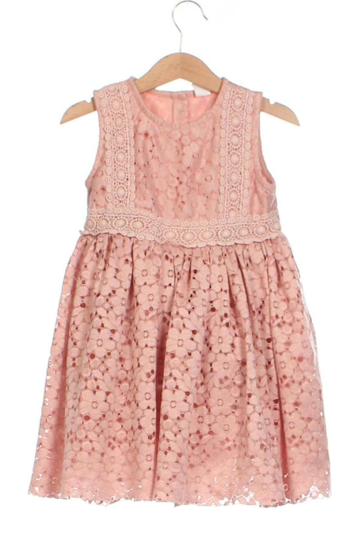 Kinderkleid LC Waikiki, Größe 3-4y/ 104-110 cm, Farbe Rosa, Preis € 13,00