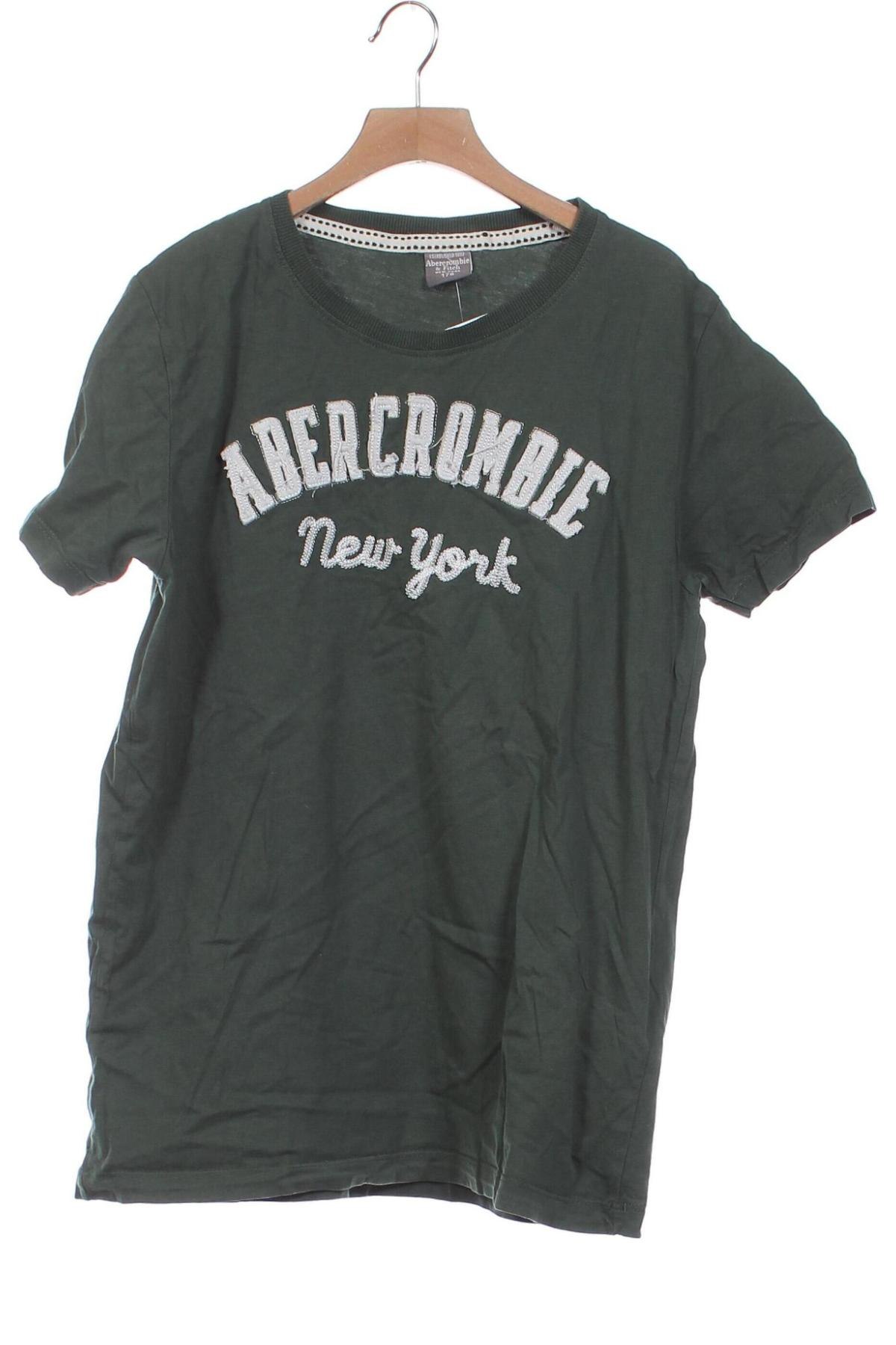 Kinder T-Shirt Abercrombie & Fitch, Größe 15-18y/ 170-176 cm, Farbe Grün, Preis € 10,00