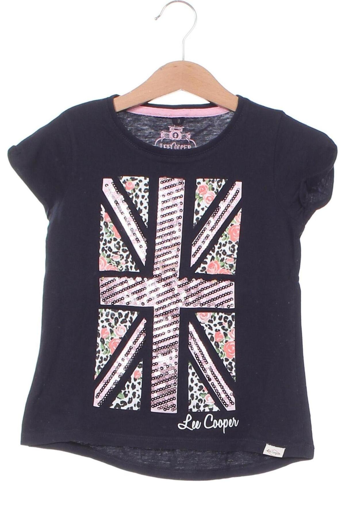 Dziecięcy T-shirt Lee Cooper, Rozmiar 4-5y/ 110-116 cm, Kolor Niebieski, Cena 34,24 zł