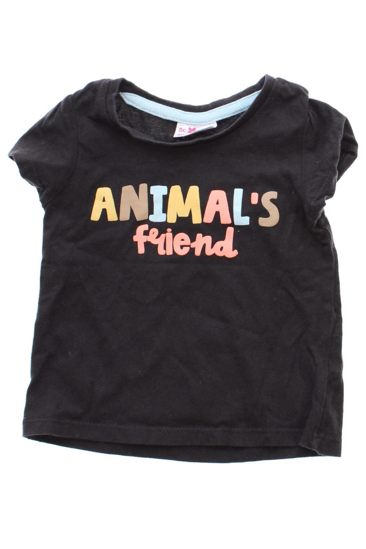 Kinder T-Shirt Pepco, Größe 9-12m/ 74-80 cm, Farbe Schwarz, Preis € 5,12